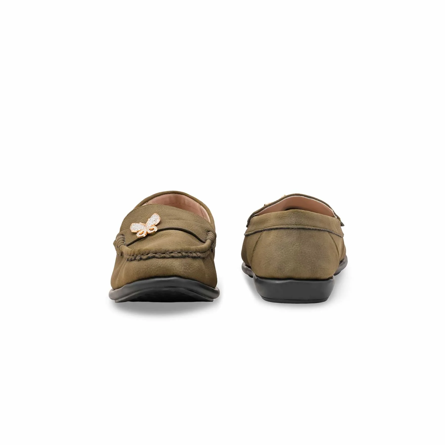 Olive Women Moccasin WN4548 - Image 4