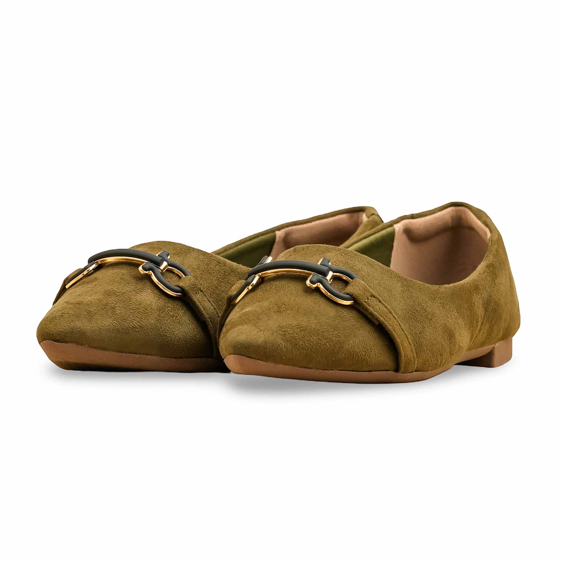 Olive Women Pumps WN1353 - Image 3