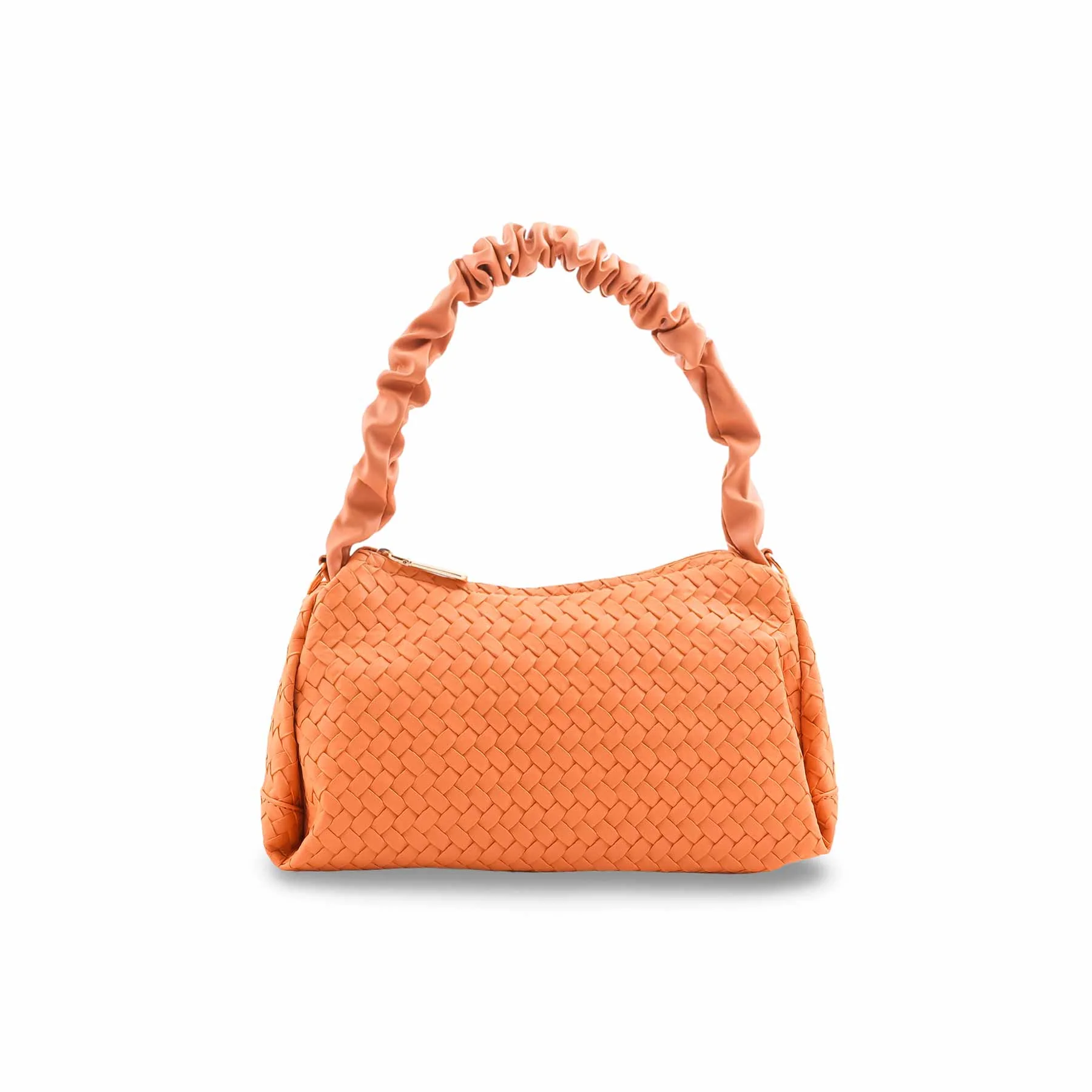Orange Casual Pouch For Women P97664 - Image 3
