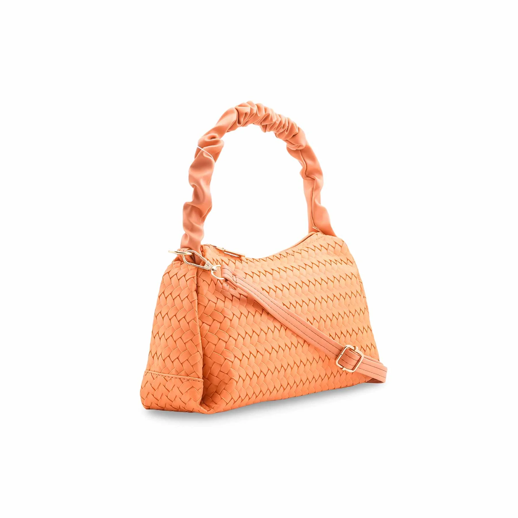 Orange Casual Pouch For Women P97664 - Image 4