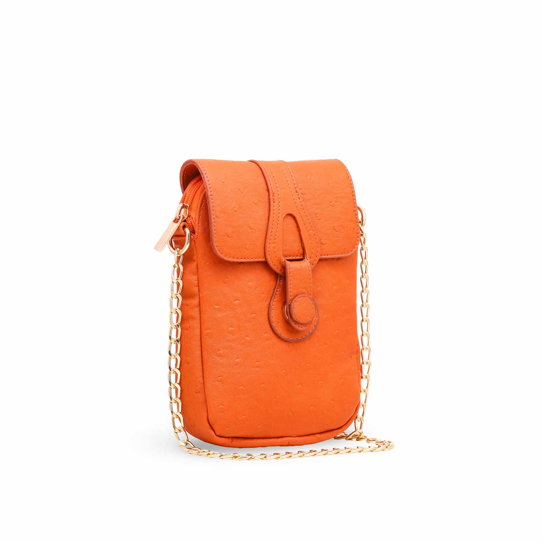 Orange Casual Pouch P97469 - Image 3