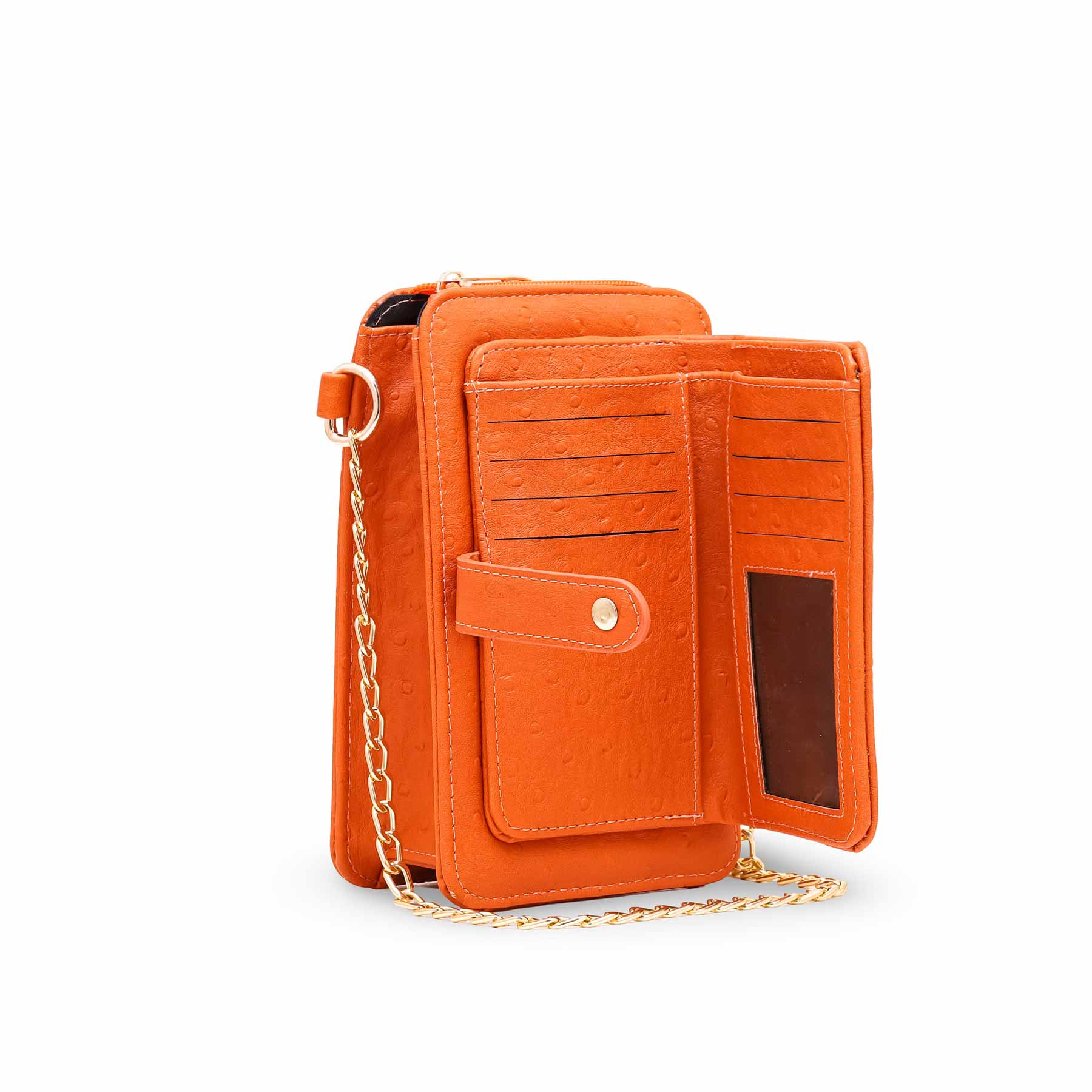 Orange Casual Pouch P97496 - Image 2