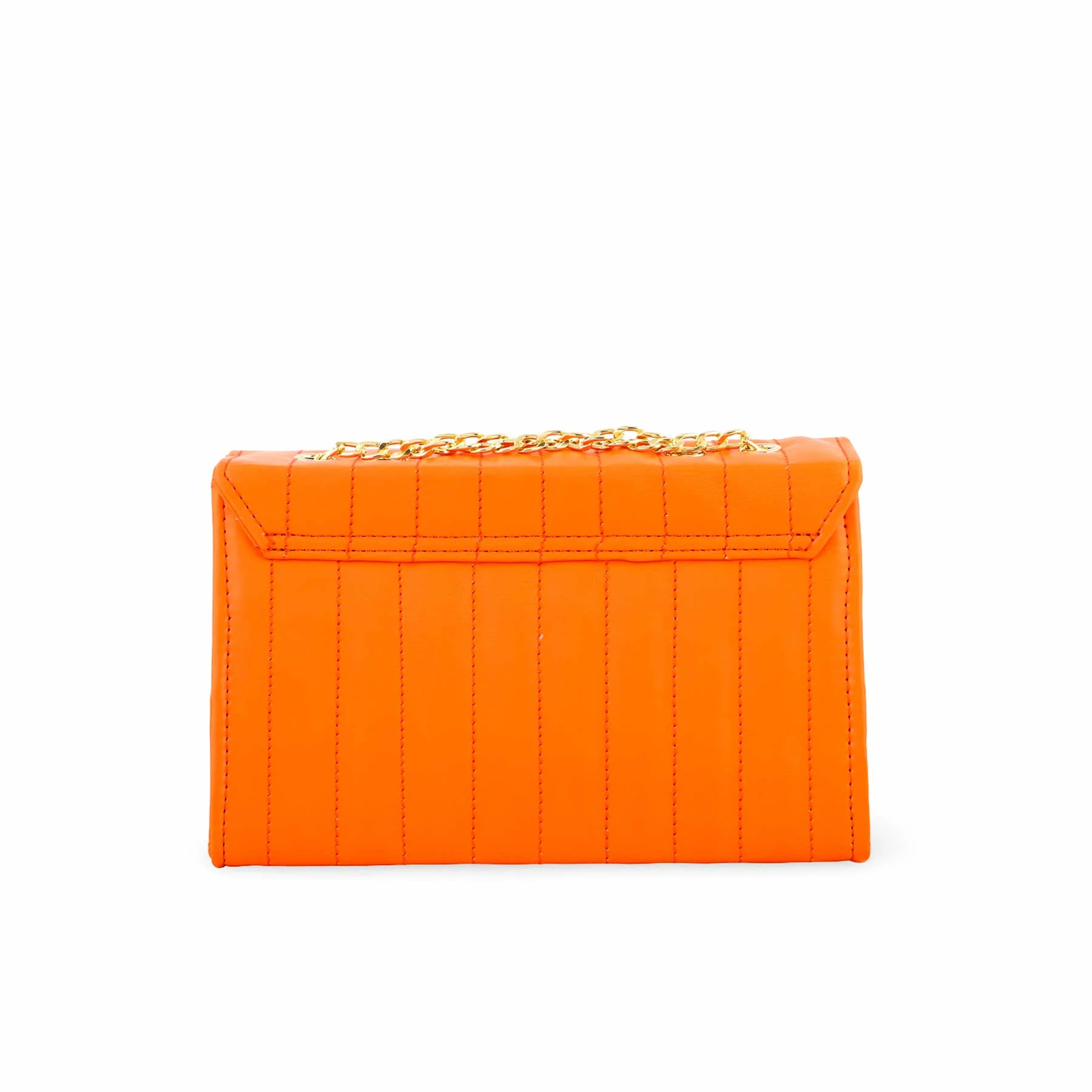 Orange Casual Shoulder Bag For Women P54157 - Image 3