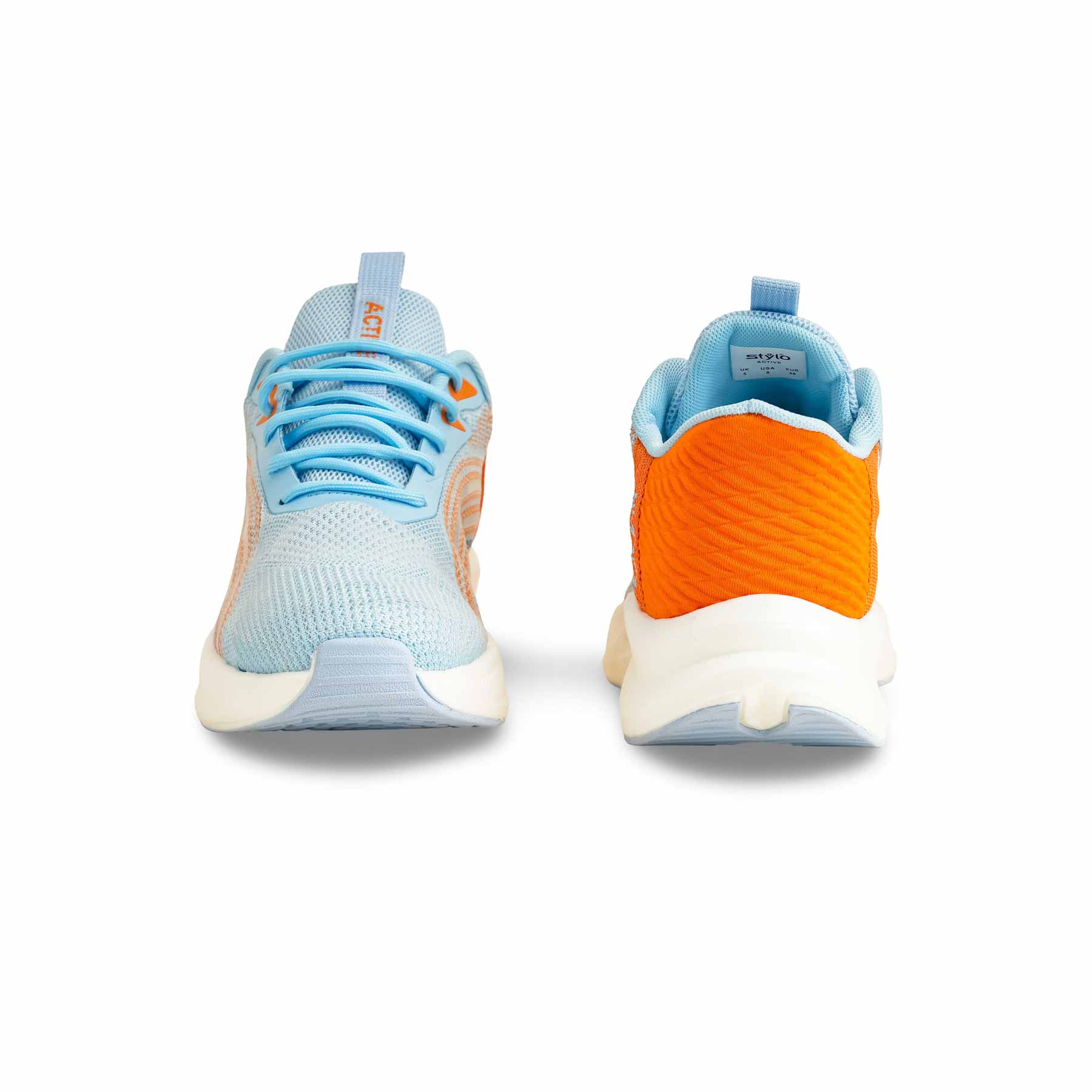 Orange Casual Sneaker AT7354 - Image 4