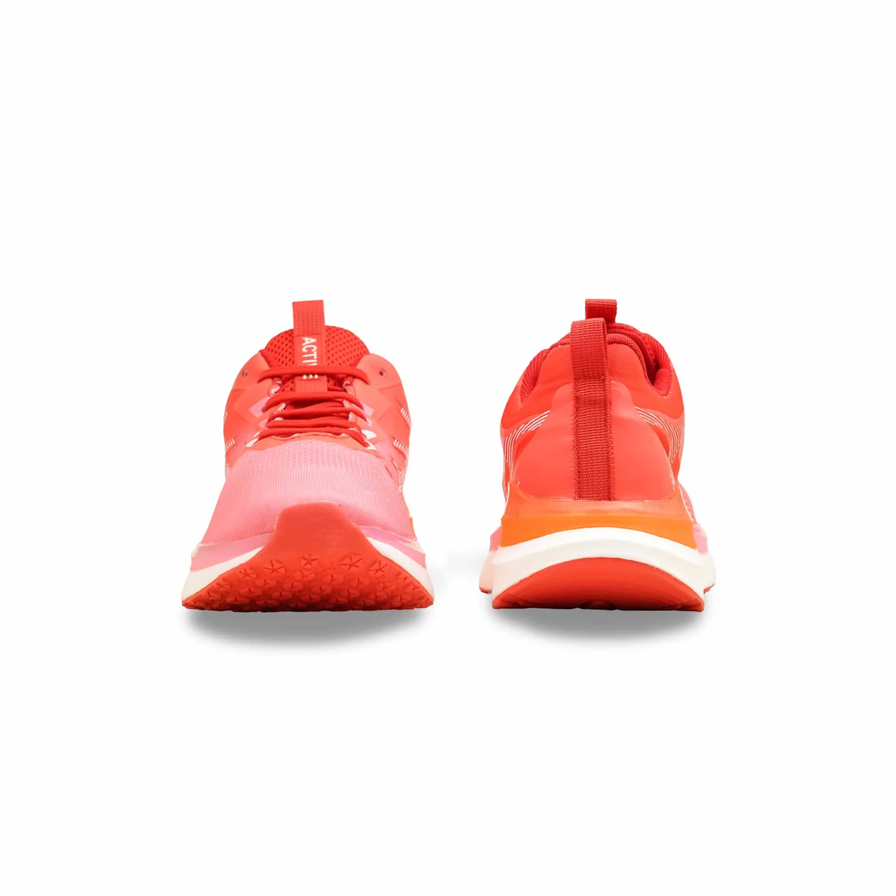 Orange Casual Sneaker For Women AT7412 - Image 4