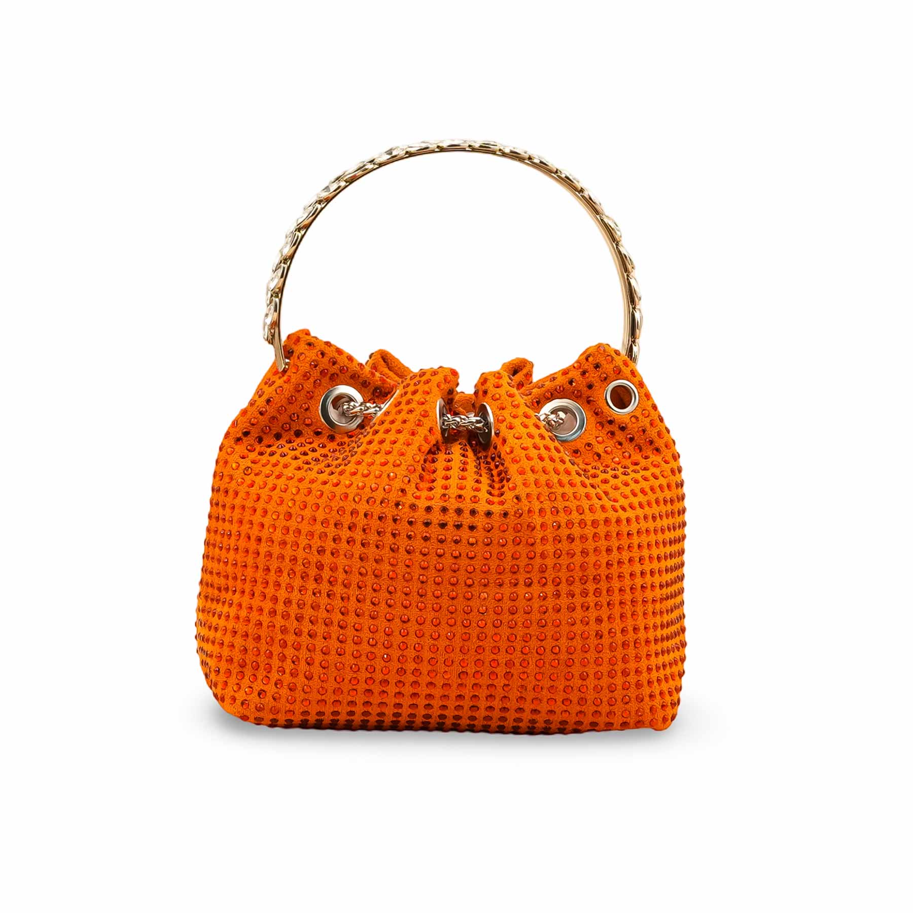 Orange Fancy Clutch P36323 - Image 4