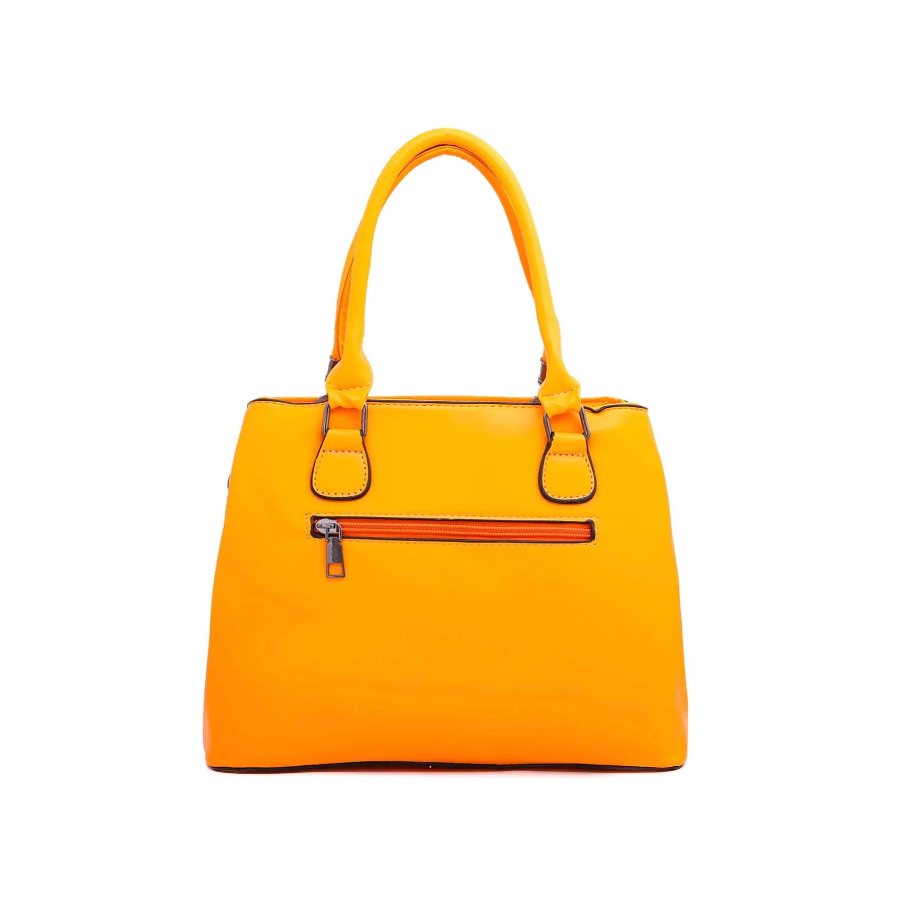 Orange Formal Hand Bag P35876 - Image 3