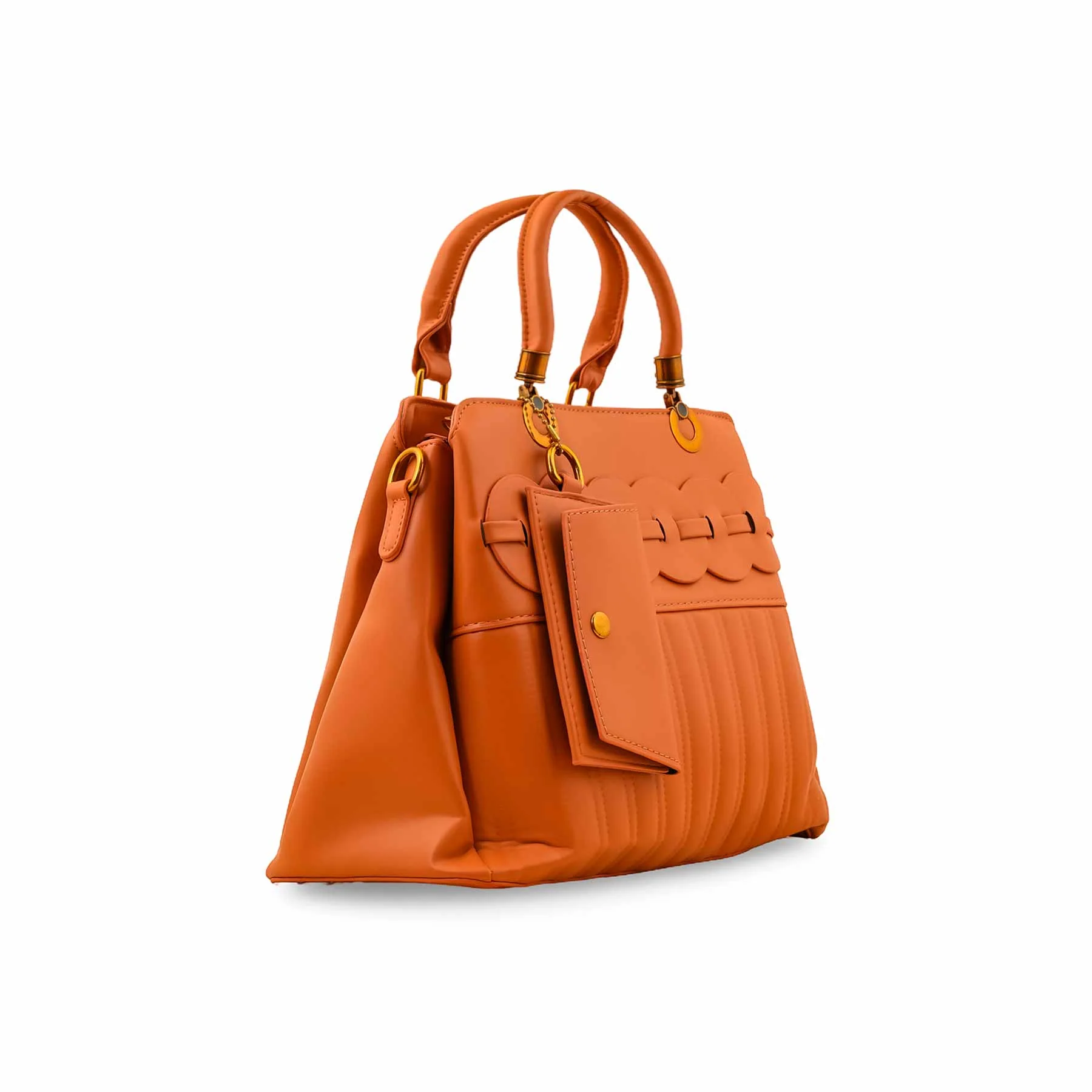 Orange Formal Hand Bag P36151 - Image 3