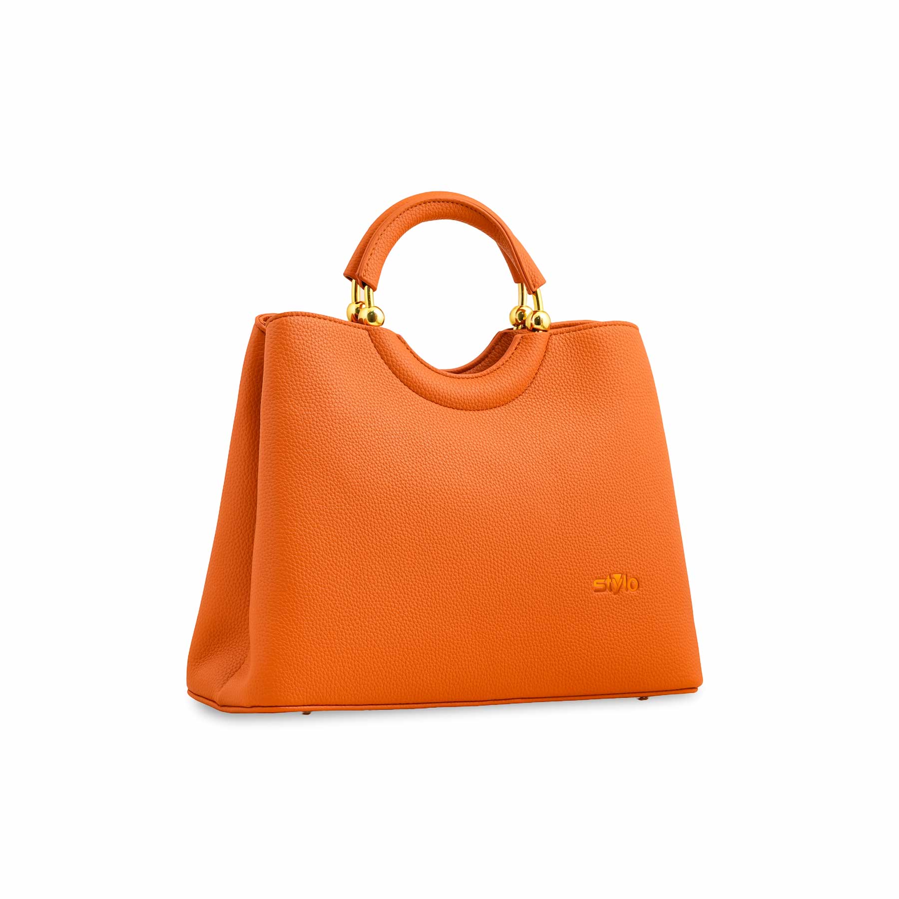 Orange Formal Hand Bag P36385 - Image 3