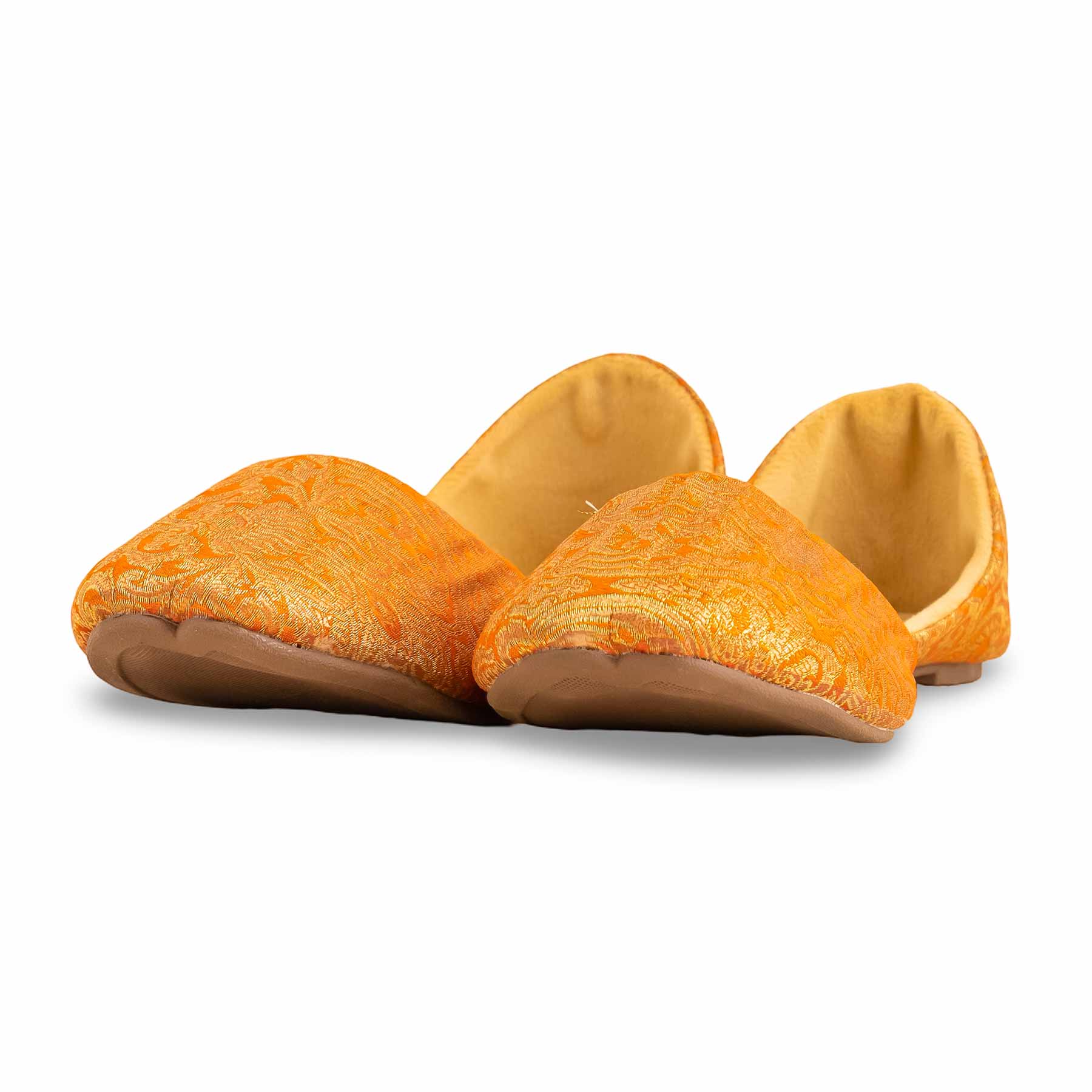 Orange Formal Khussa For Women EC8230 - Image 2