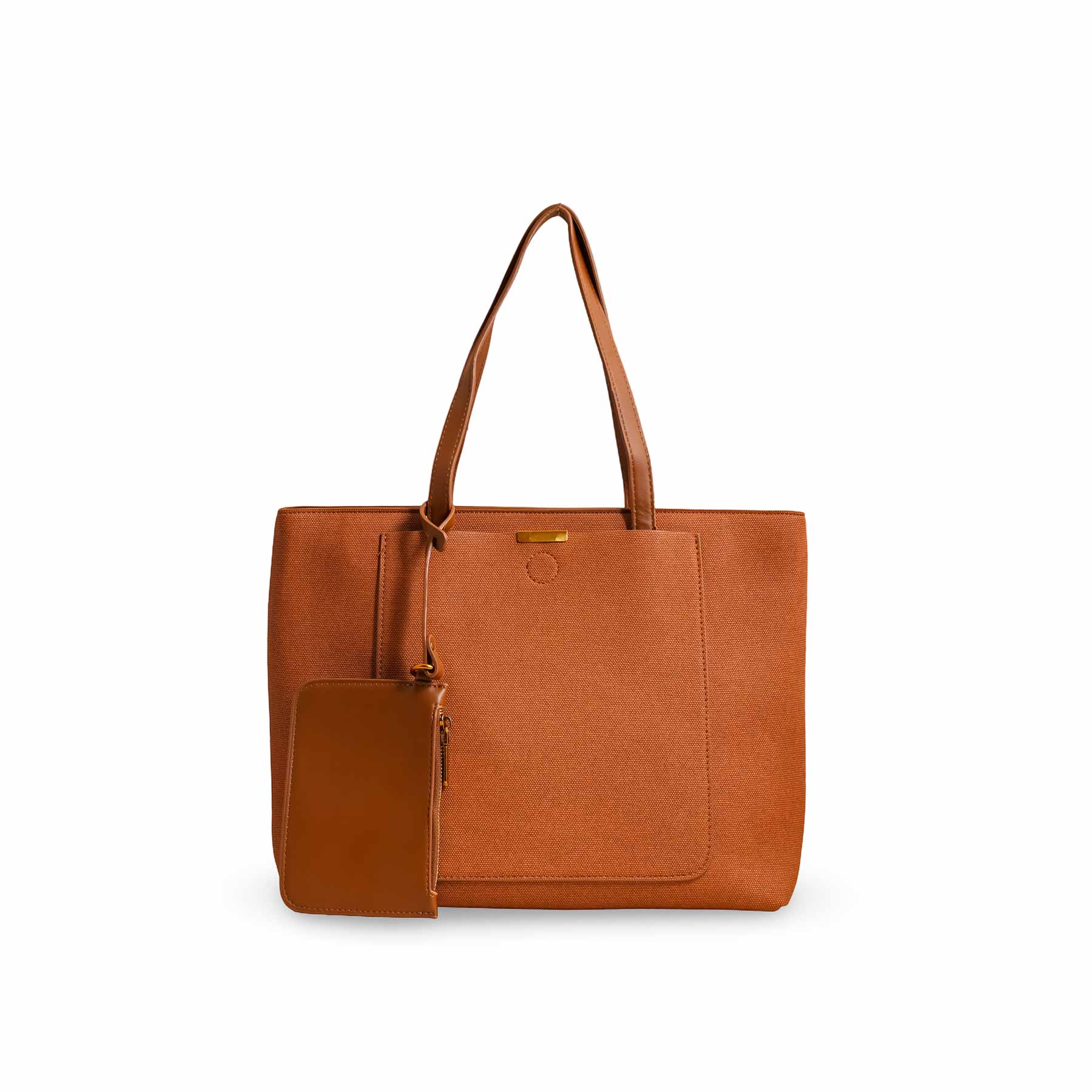 Orange Women Formal Shoulder Bag P36227 - Image 2