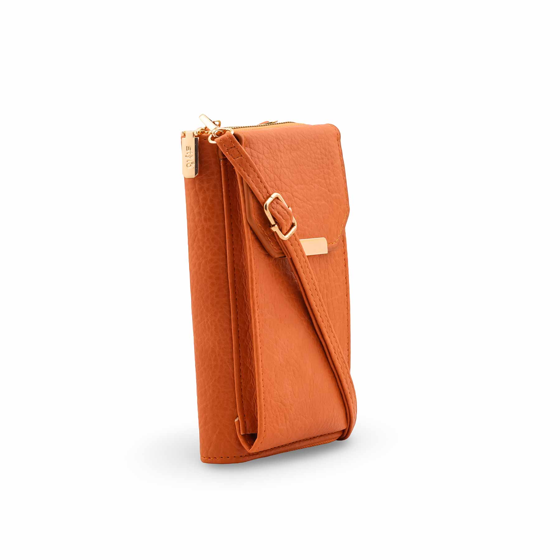 Peach Casual Pouch For Ladies P97700 - Image 3
