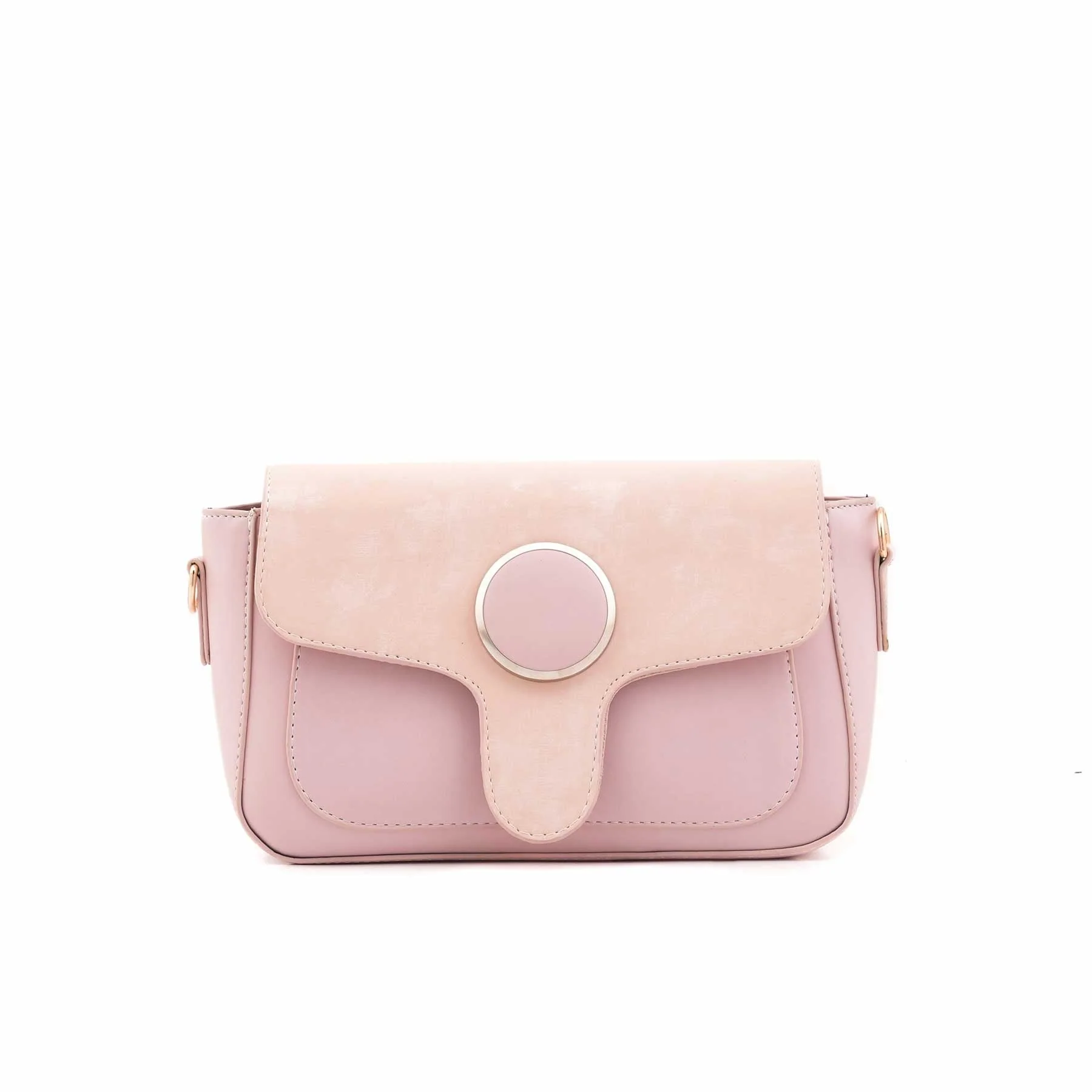 Peach Casual Shoulder Bag For Ladies P55868 - Image 2
