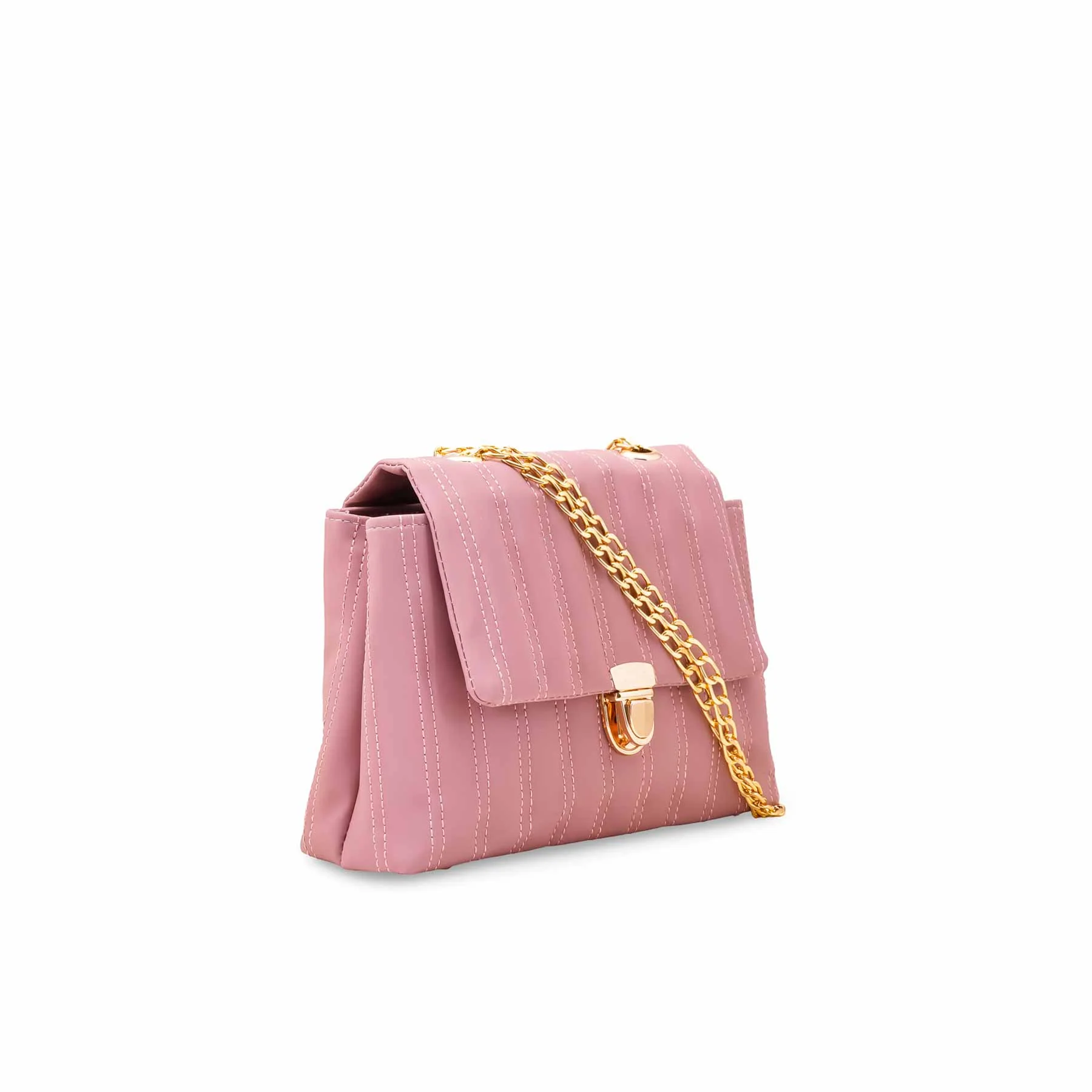 Peach Casual Shoulder Bag For Women P56286 - Image 3