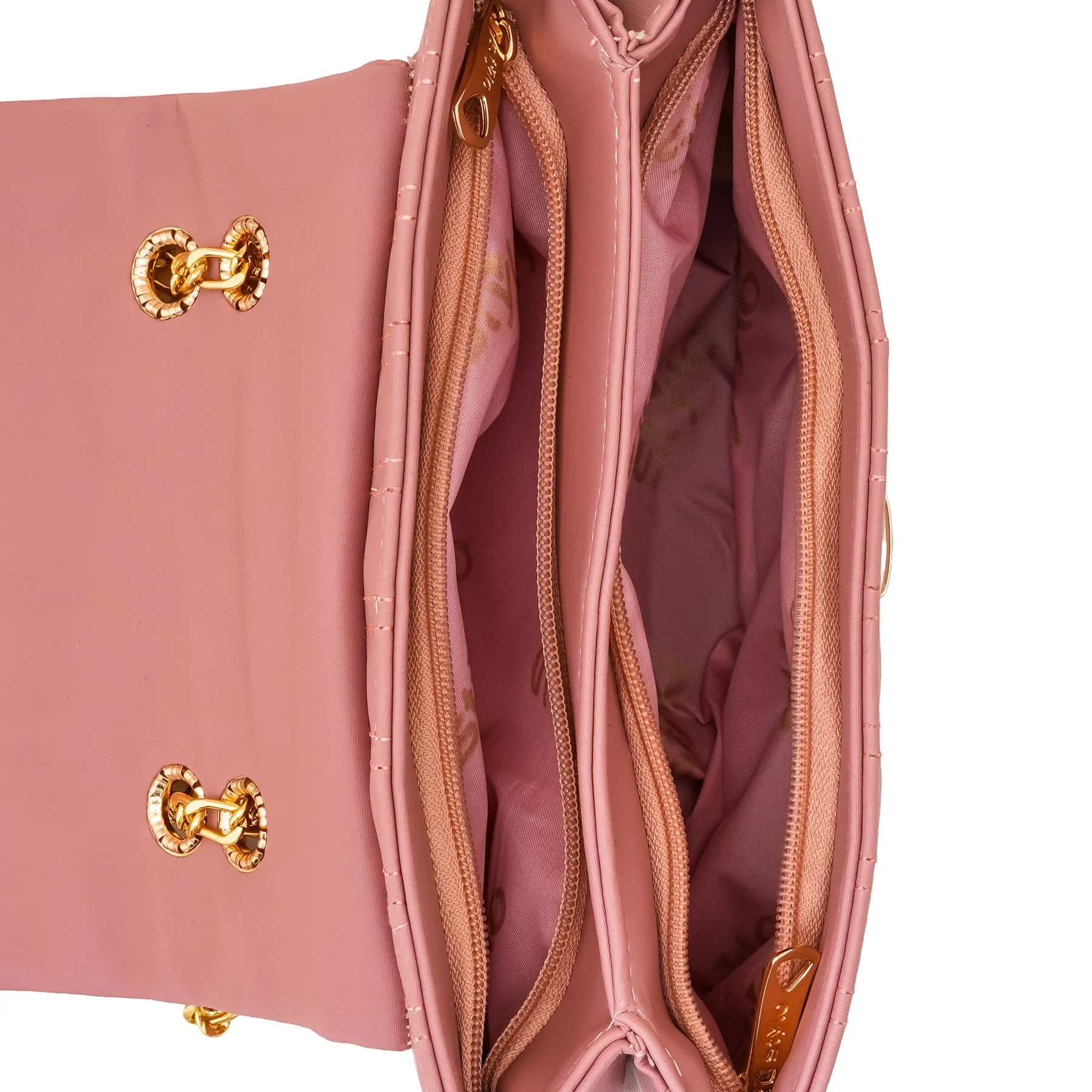 Peach Casual Shoulder Bag For Women P56286 - Image 6