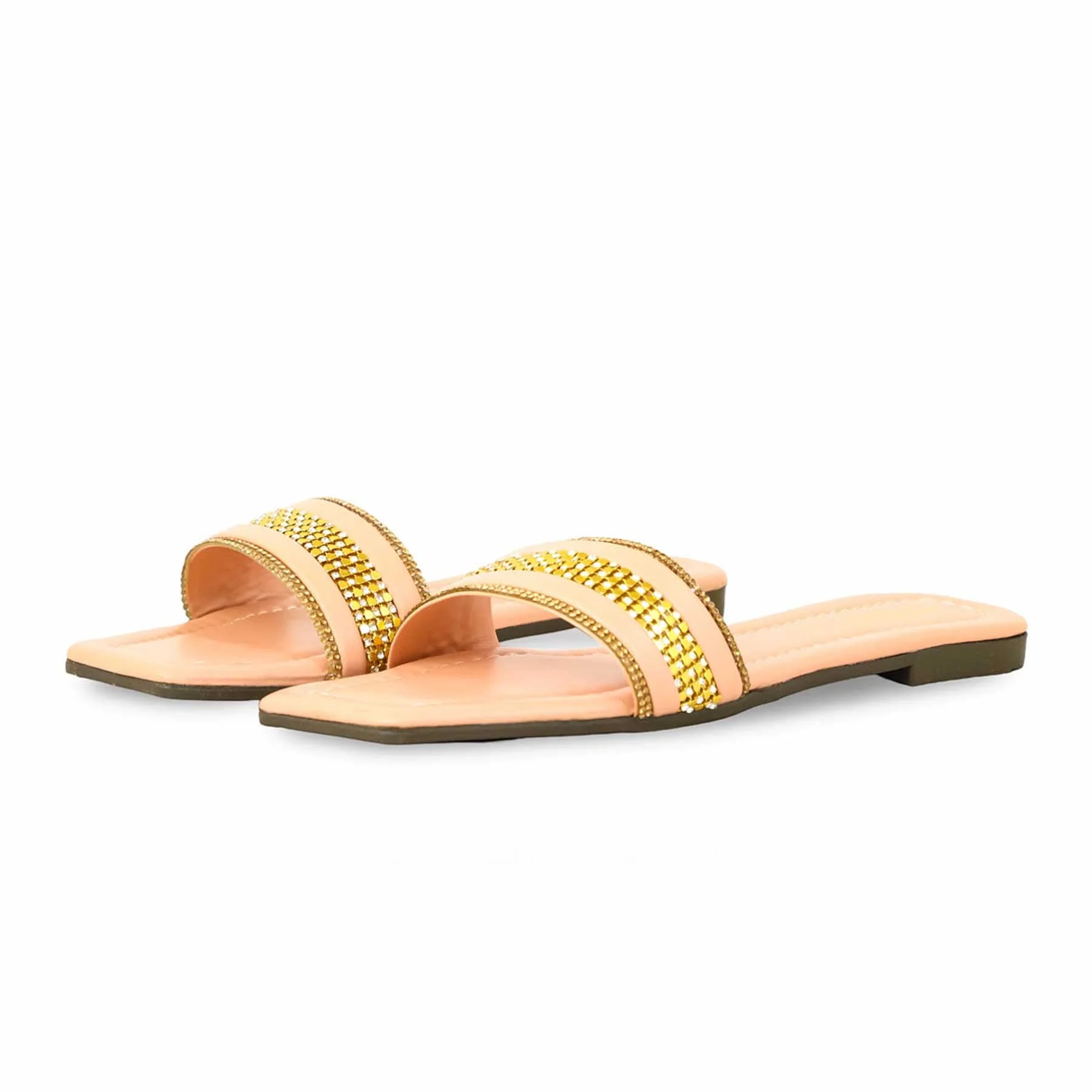 Peach Casual Slipper CL1905 - Image 3