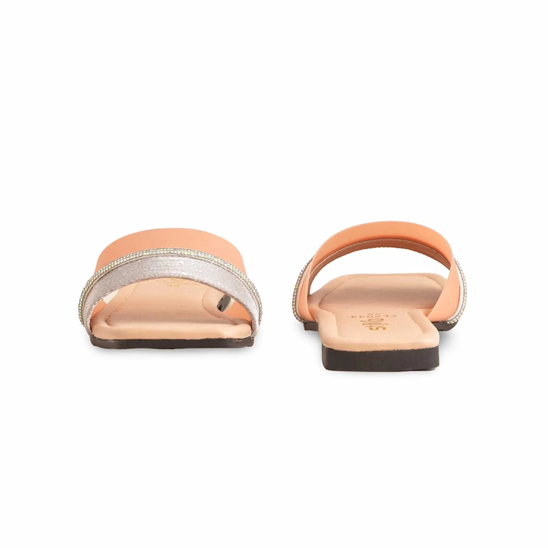 Peach Casual Slipper CL2034 - Image 4