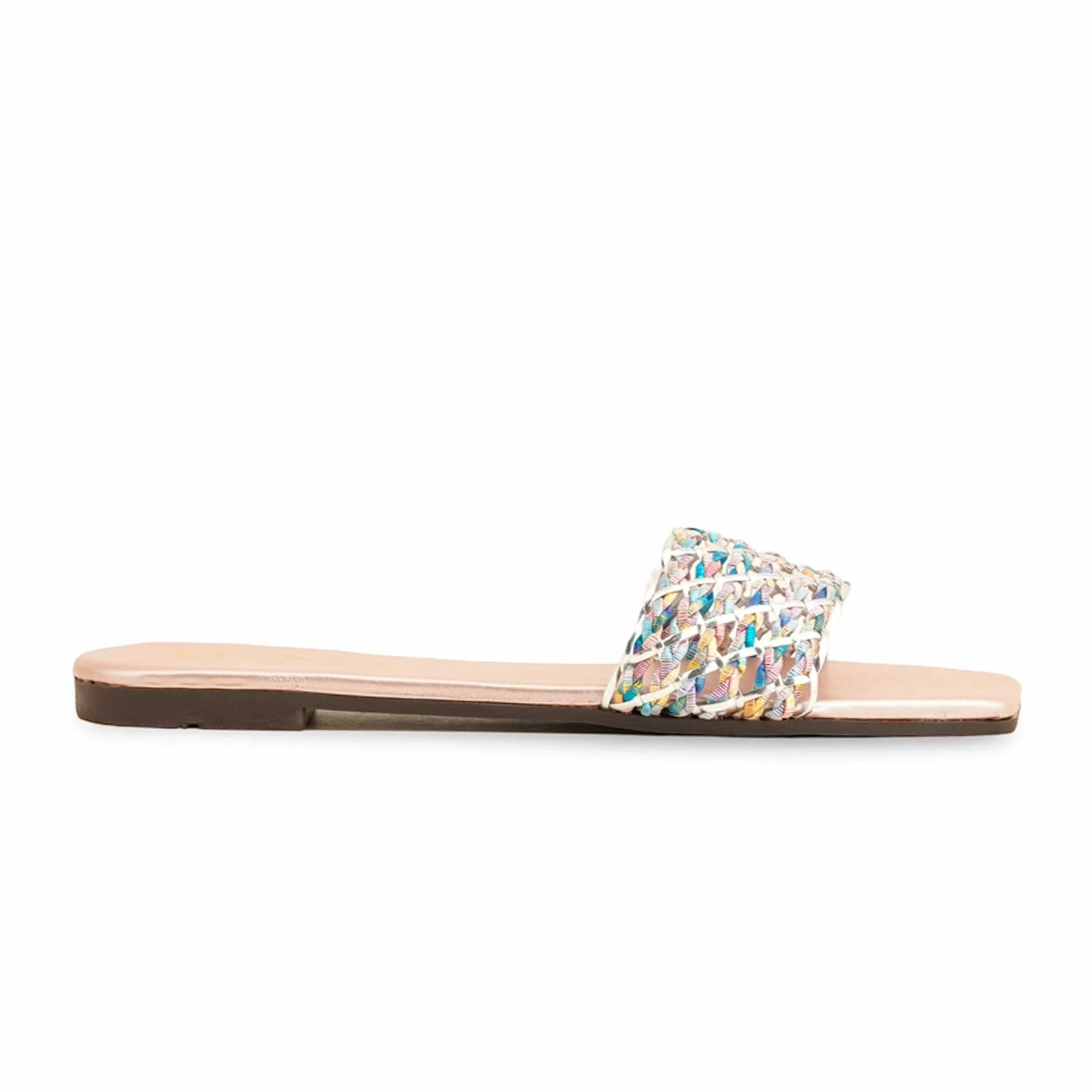 Peach Casual Slipper For Women CL1922 - Image 2