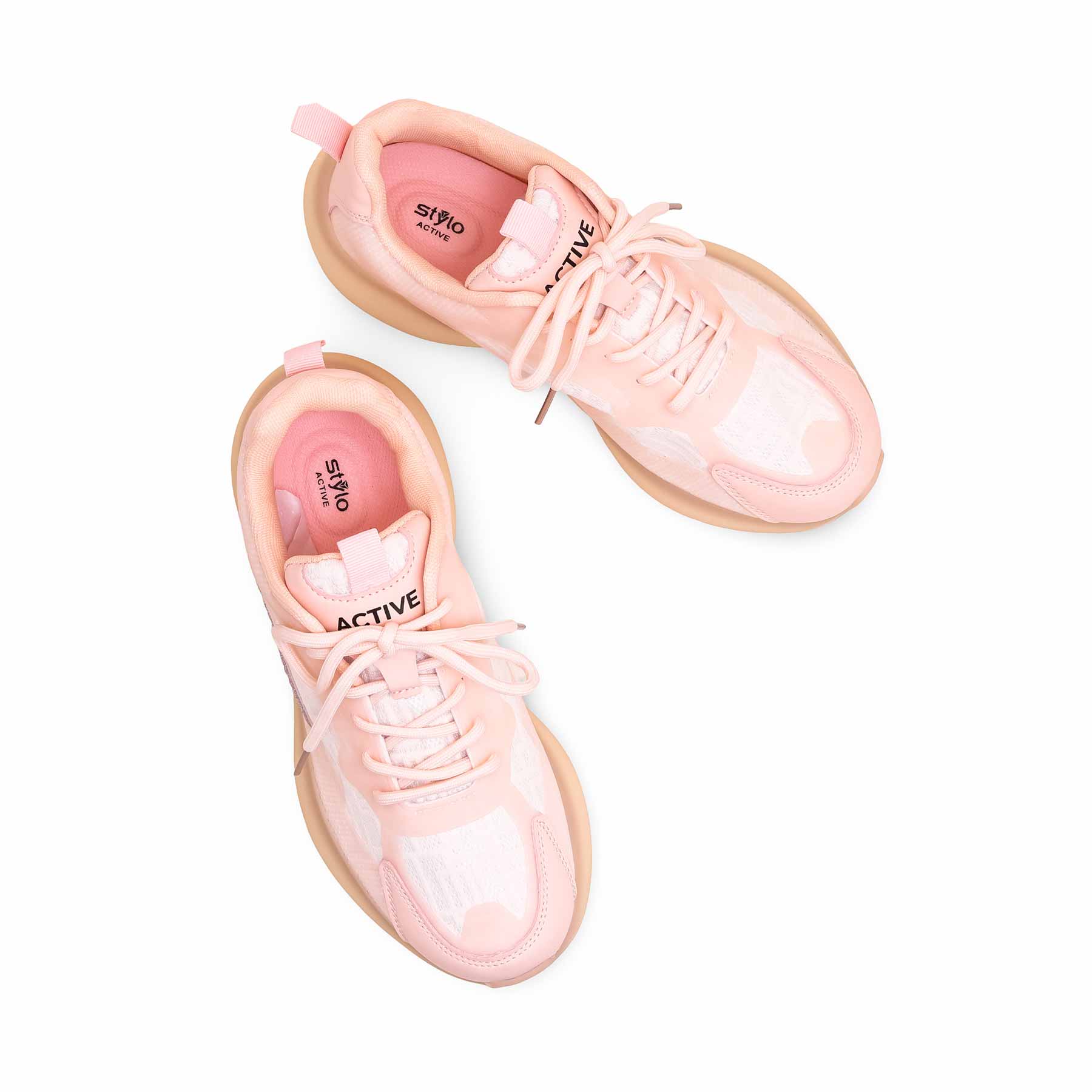 Peach Casual Sneaker AT7347 - Image 5