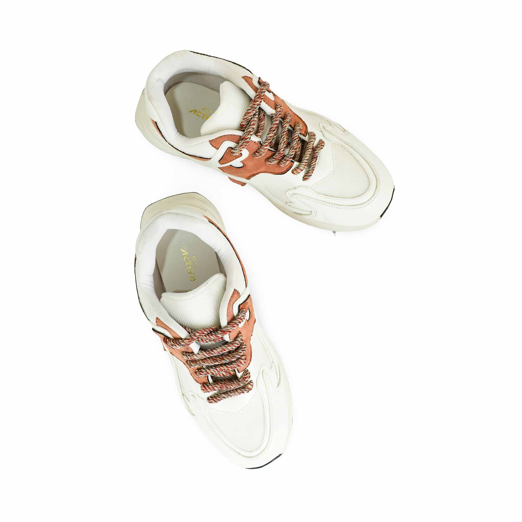 Peach Casual Sneaker For Women AT7371 - Image 5