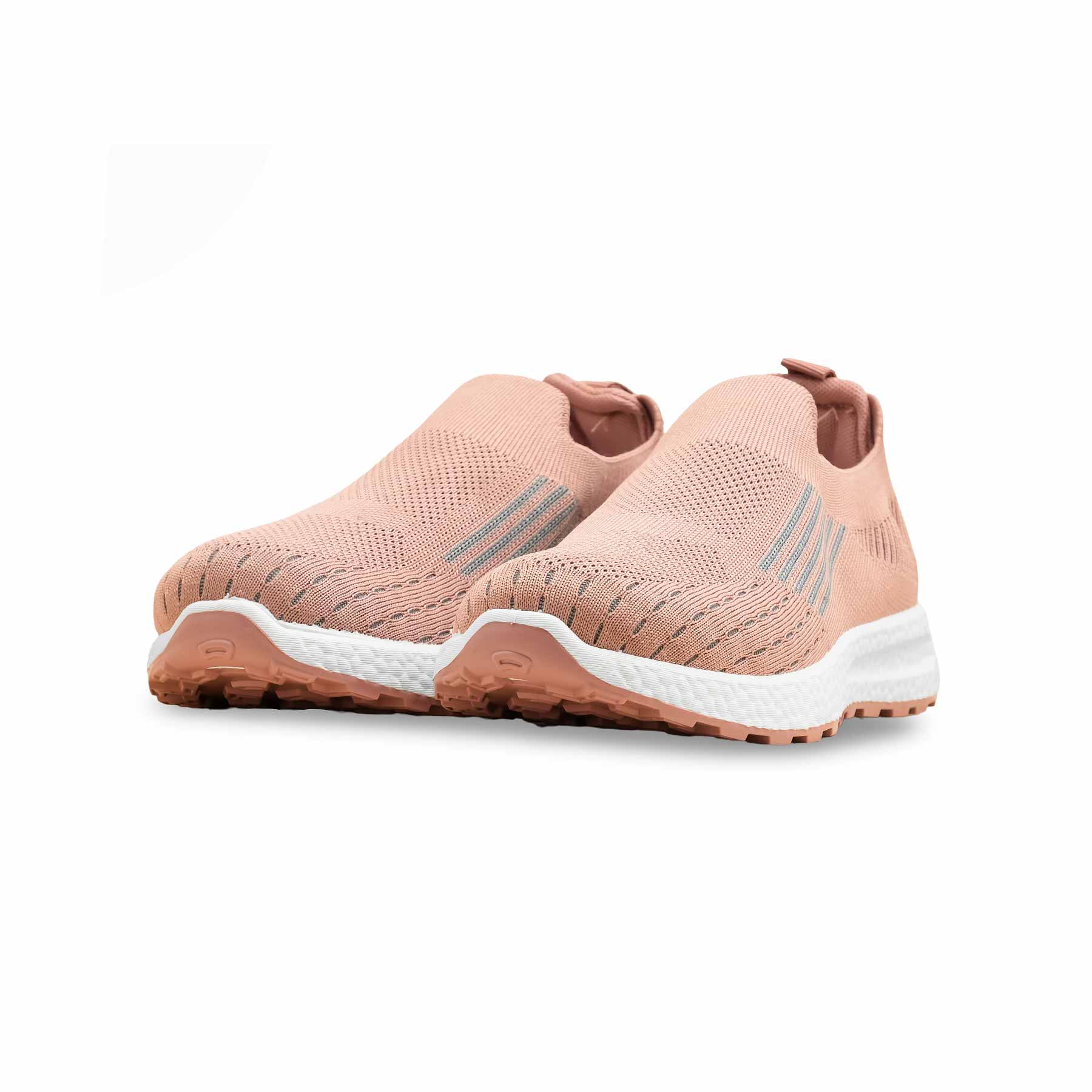 Peach Casual Sneaker For Women AT9116 - Image 3