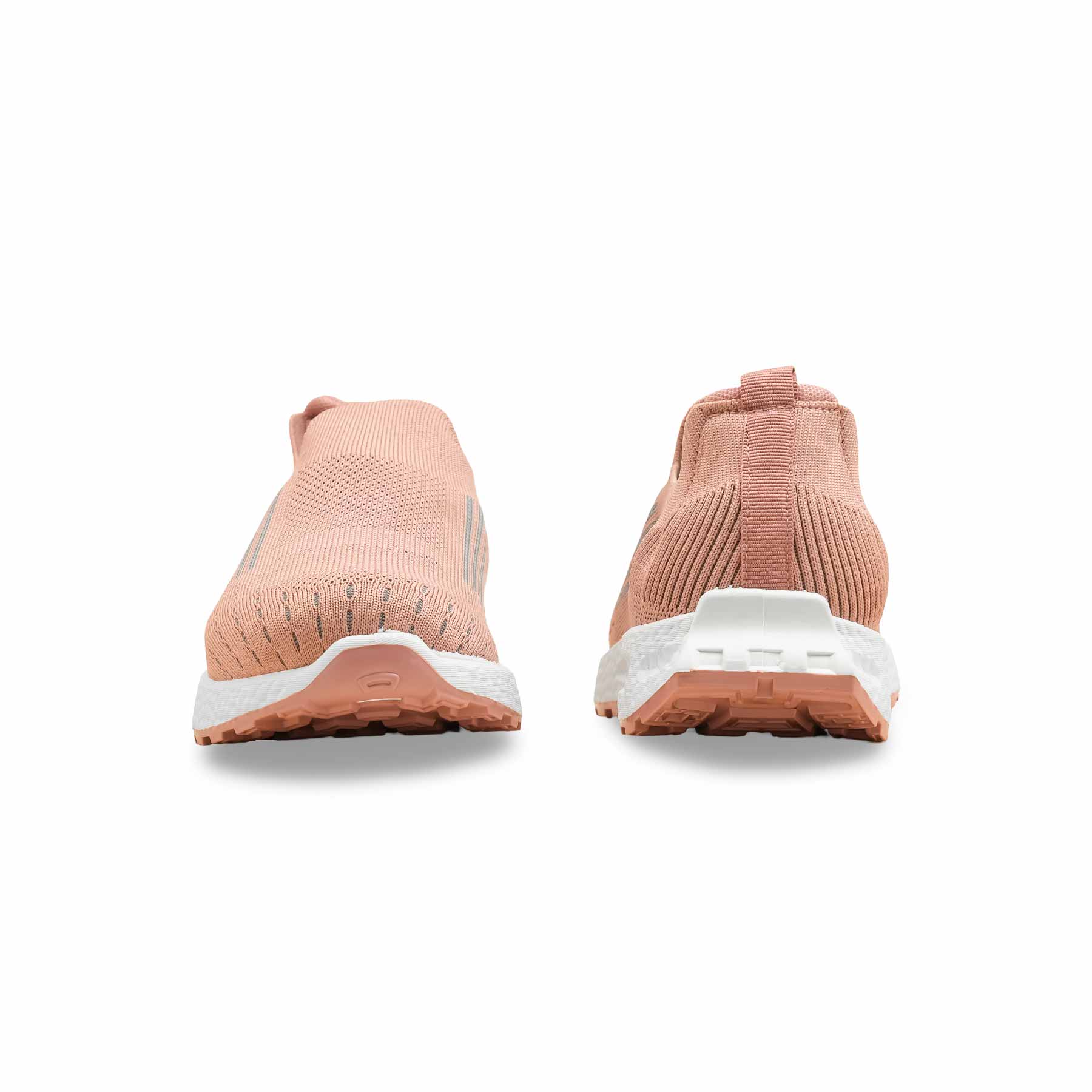 Peach Casual Sneaker For Women AT9116 - Image 4