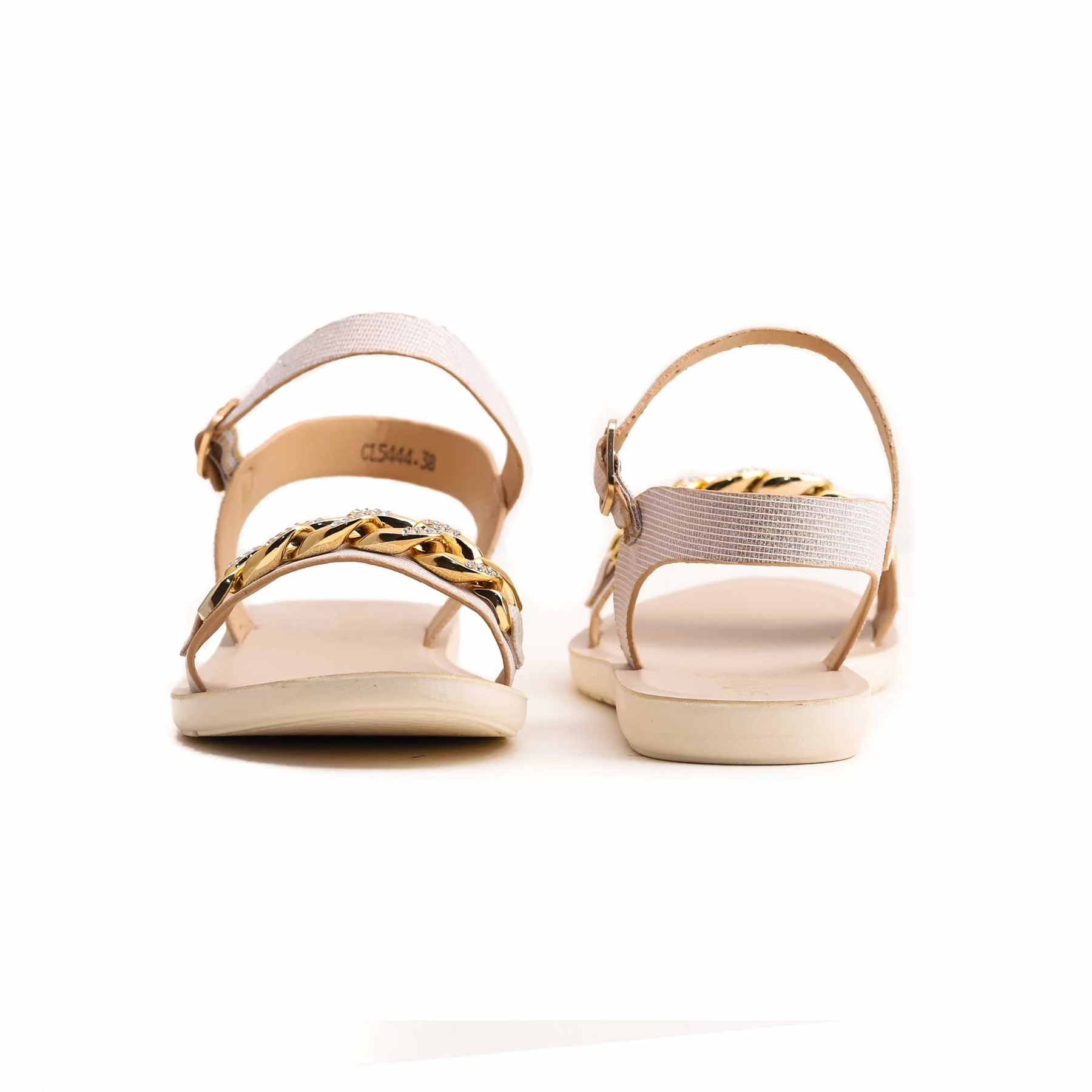 Peach Casual Sandals CL5444 - Image 4