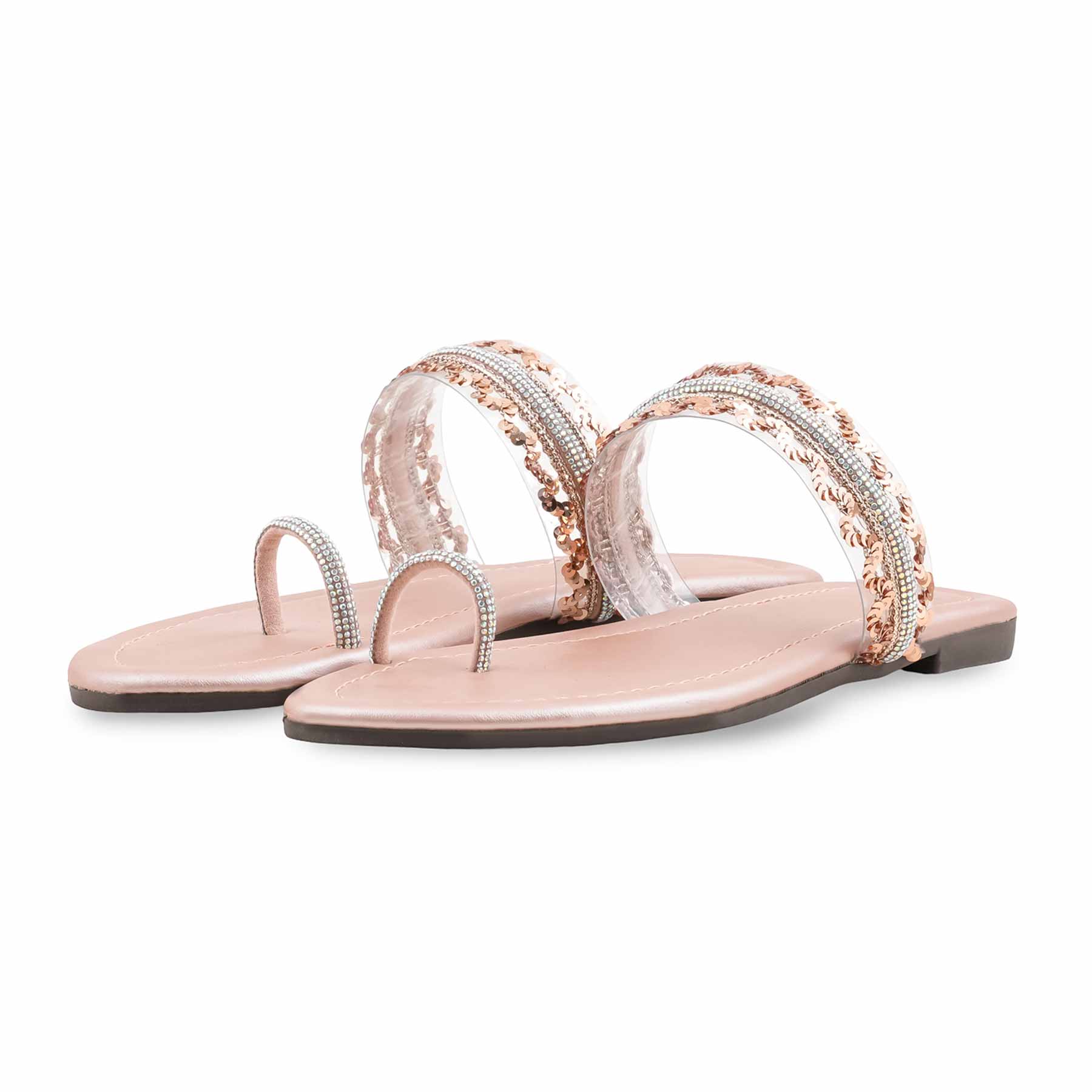 Peach Casual Women Chappal CL2217 - Image 3