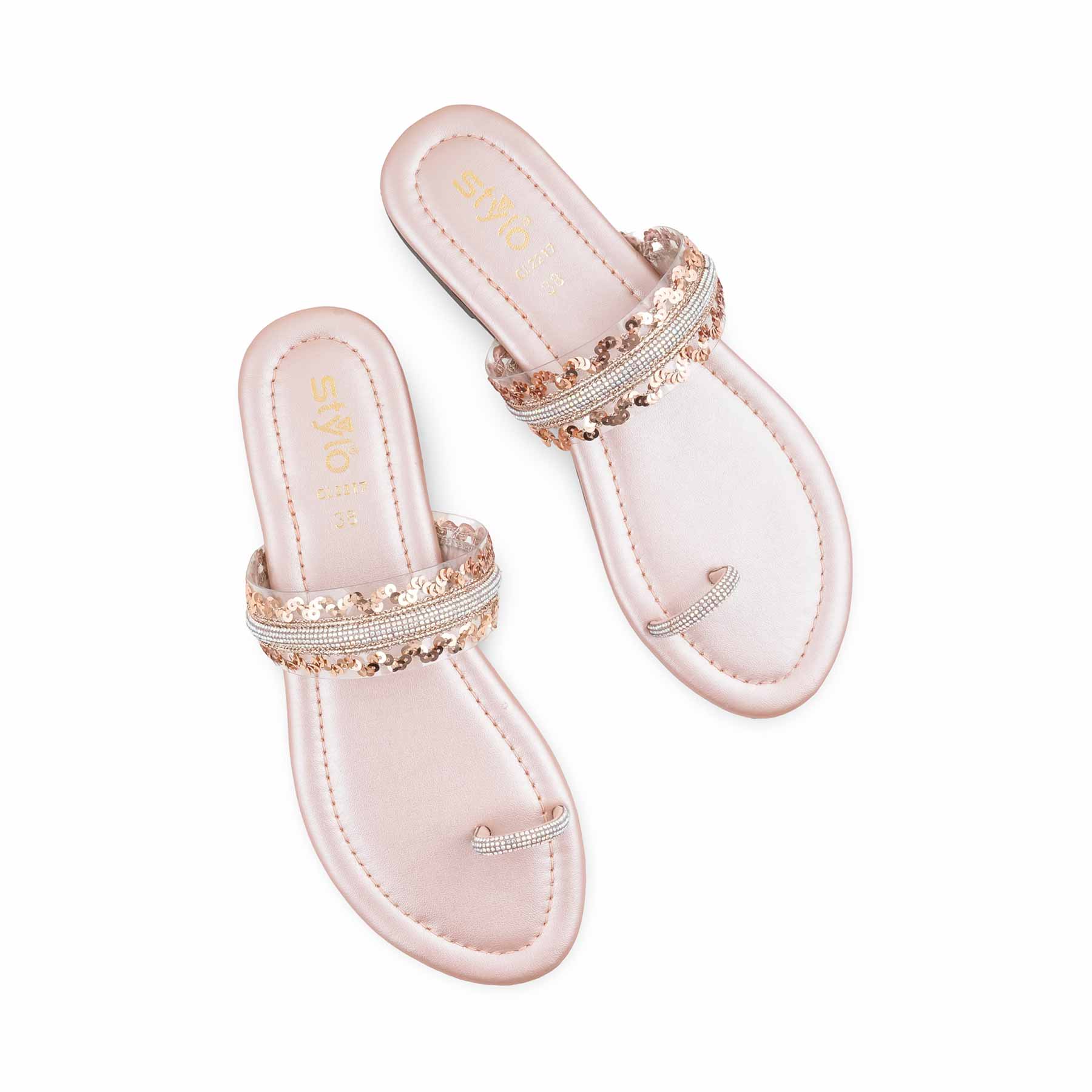 Peach Casual Women Chappal CL2217 - Image 5