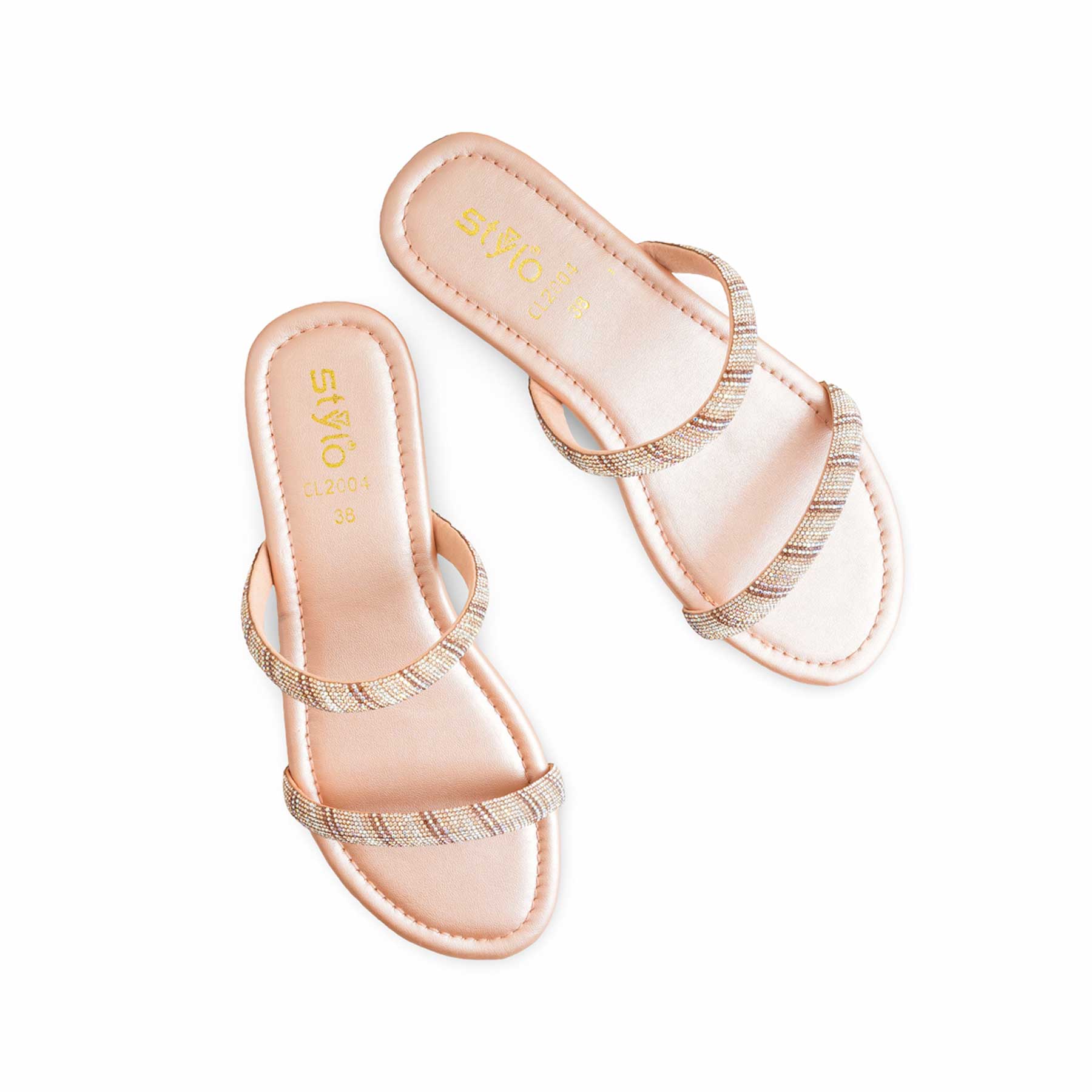Peach Casual Women Slipper CL2004 - Image 5