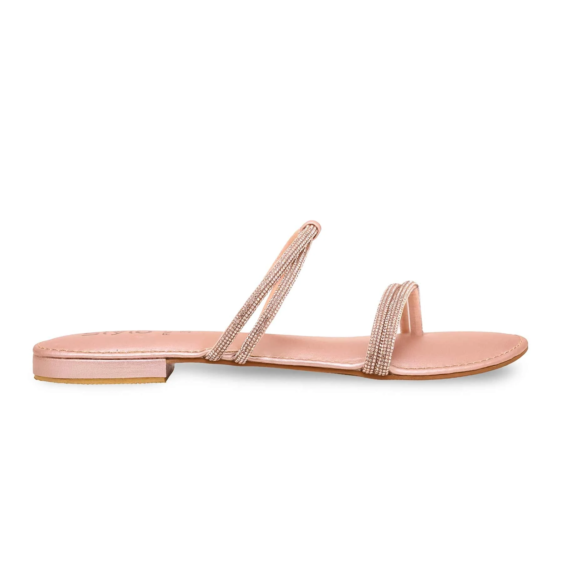 Peach Fancy Chappal FN0734 - Image 2