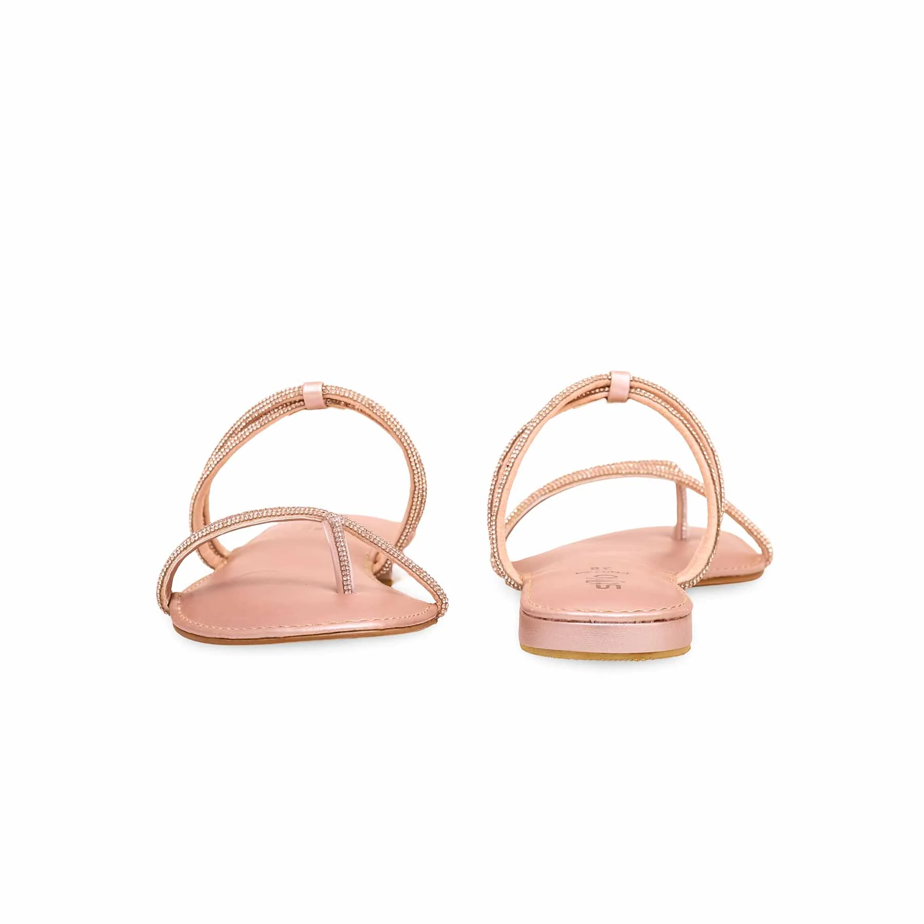 Peach Fancy Chappal FN0734 - Image 4
