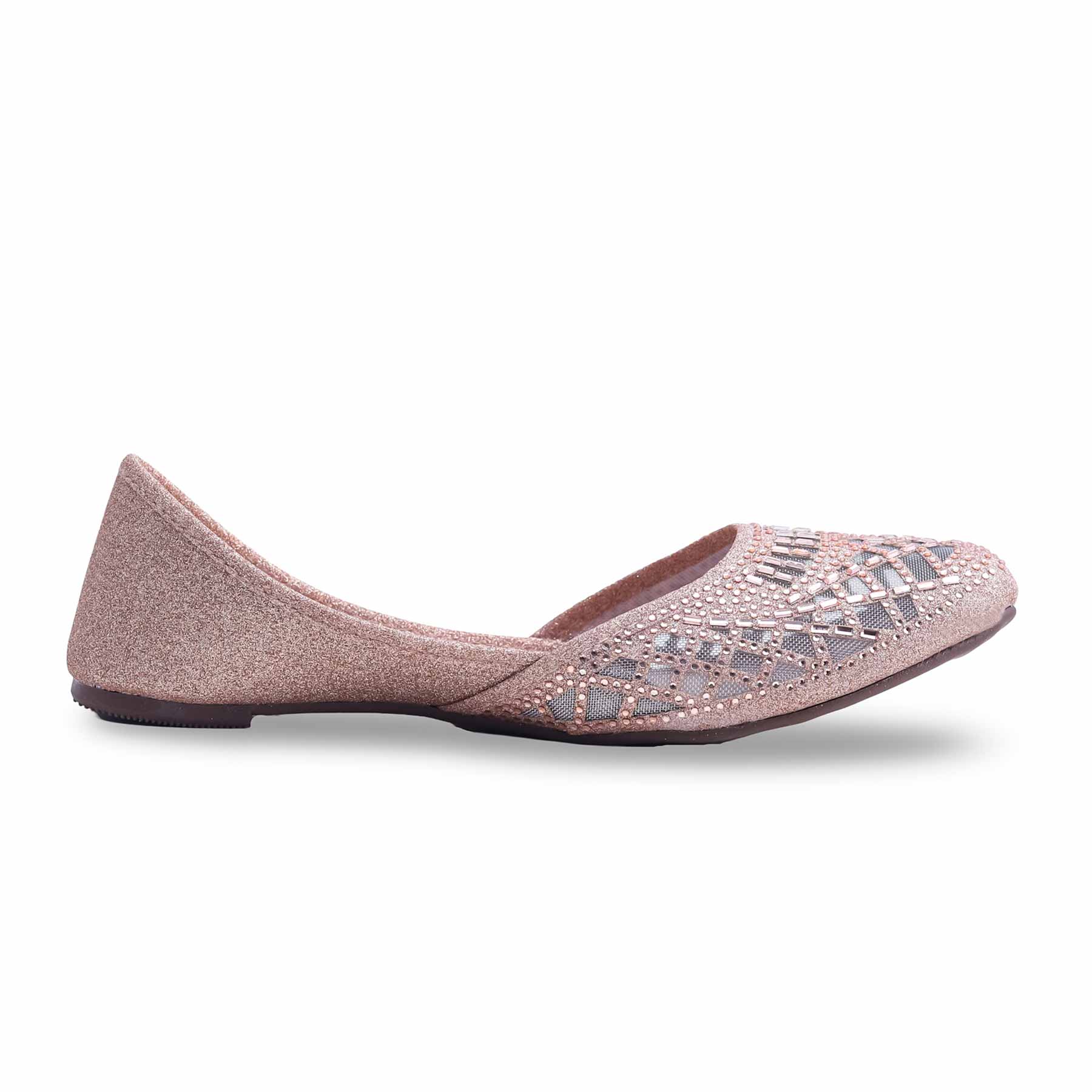 Peach Fancy Khussa EC8504 - Image 2