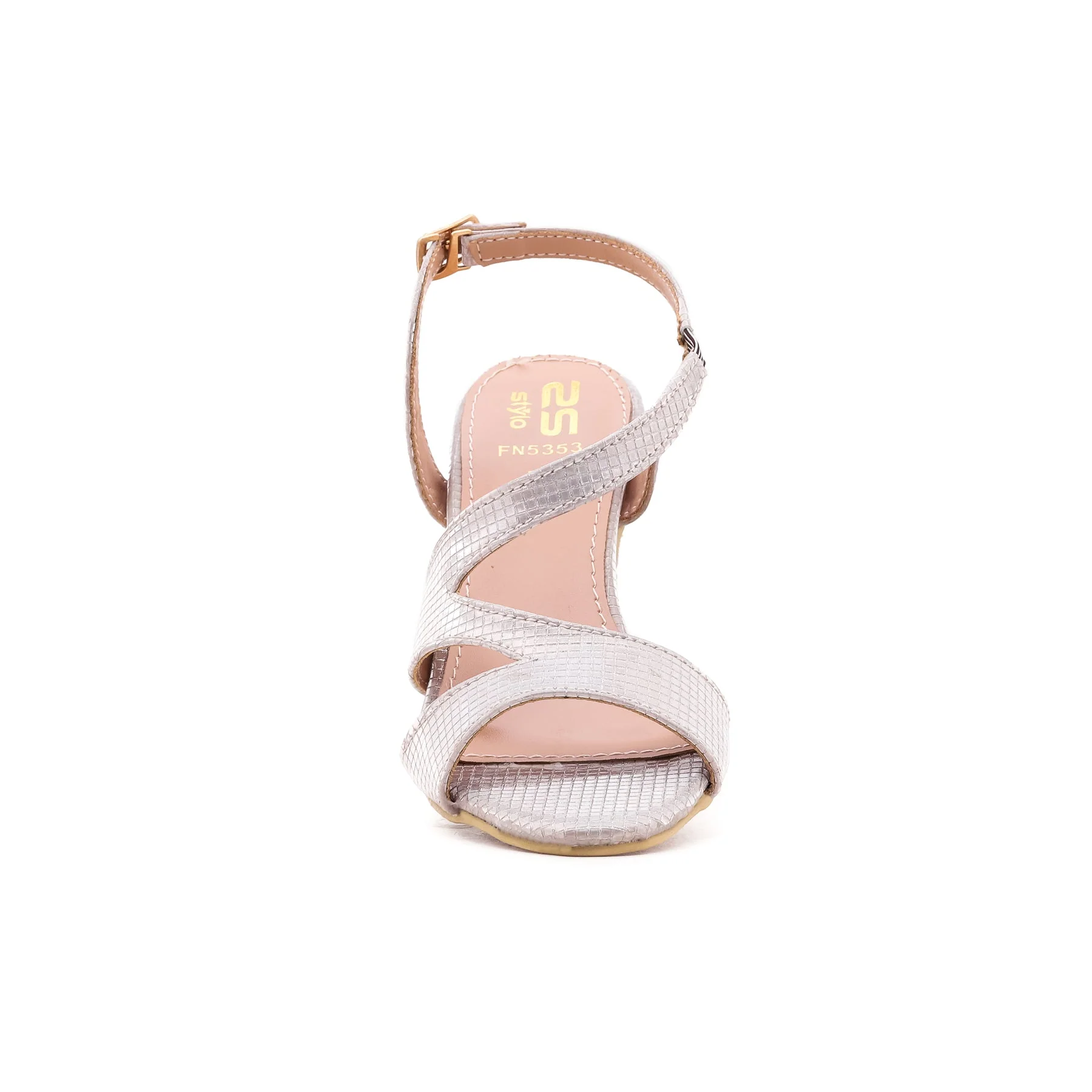 Peach Fancy Sandal FN5353 - Image 3