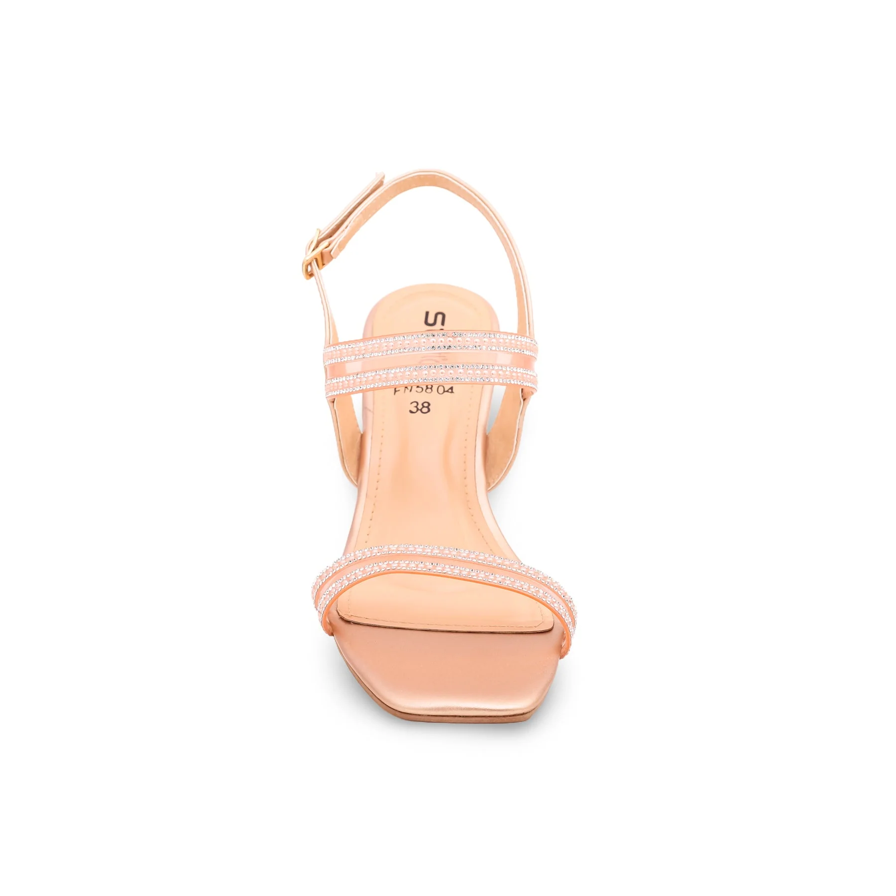Peach Fancy Sandal FN5804 - Image 4