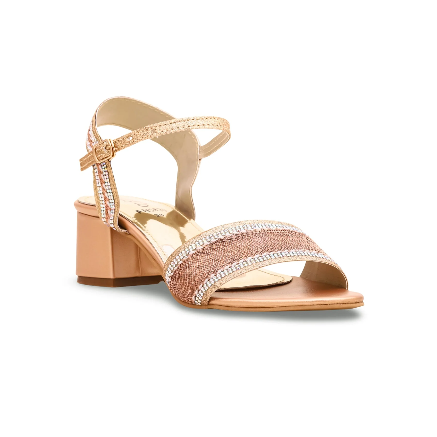 Peach Fancy Sandal FN5830 - Image 2