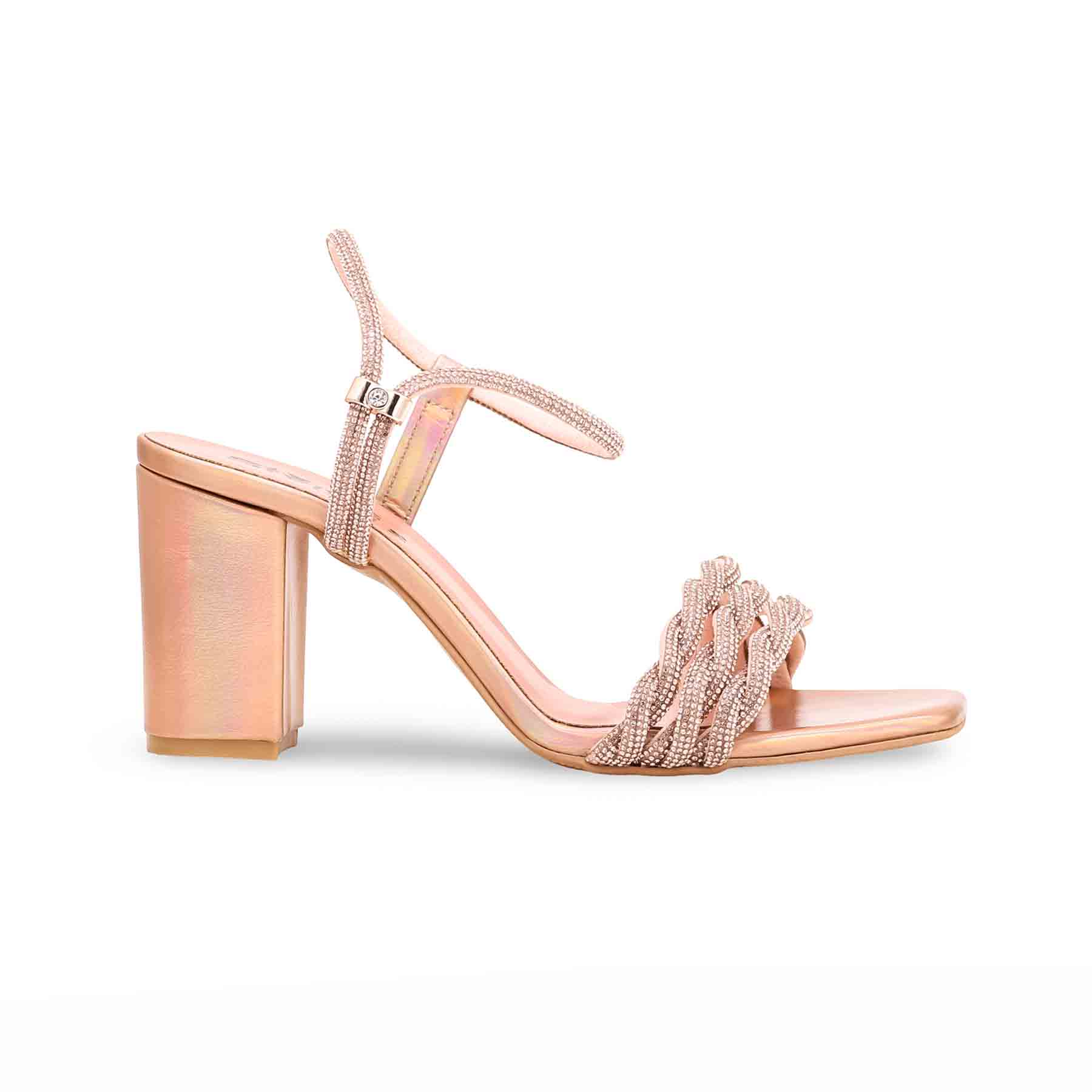 Peach Fancy Sandal FN5907 - Image 2