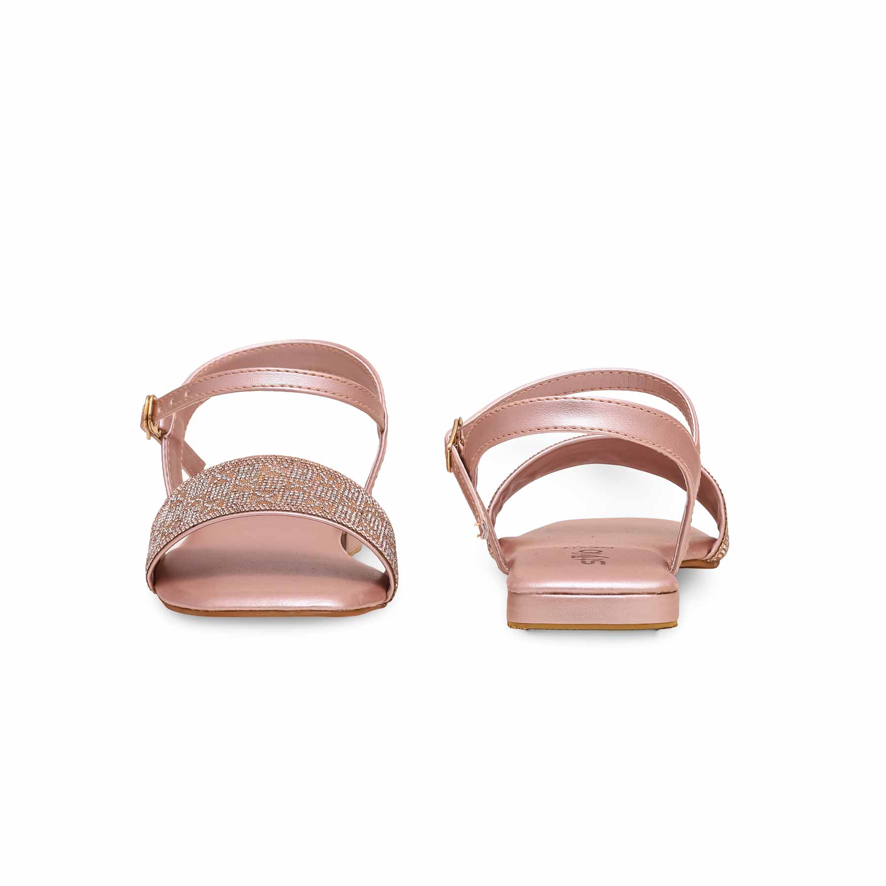 Peach Fancy Sandal FN5917 - Image 3
