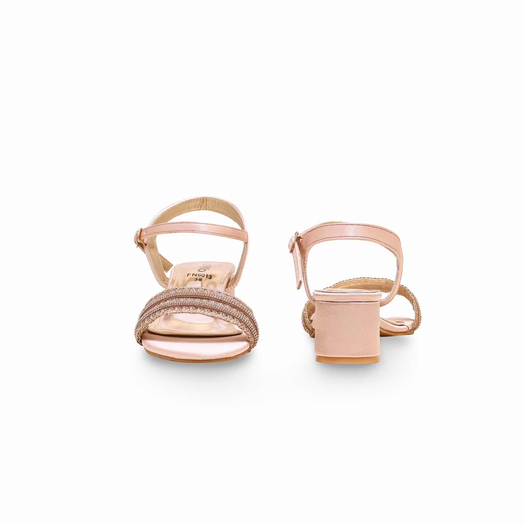 Peach Fancy Sandal FN6013 - Image 3