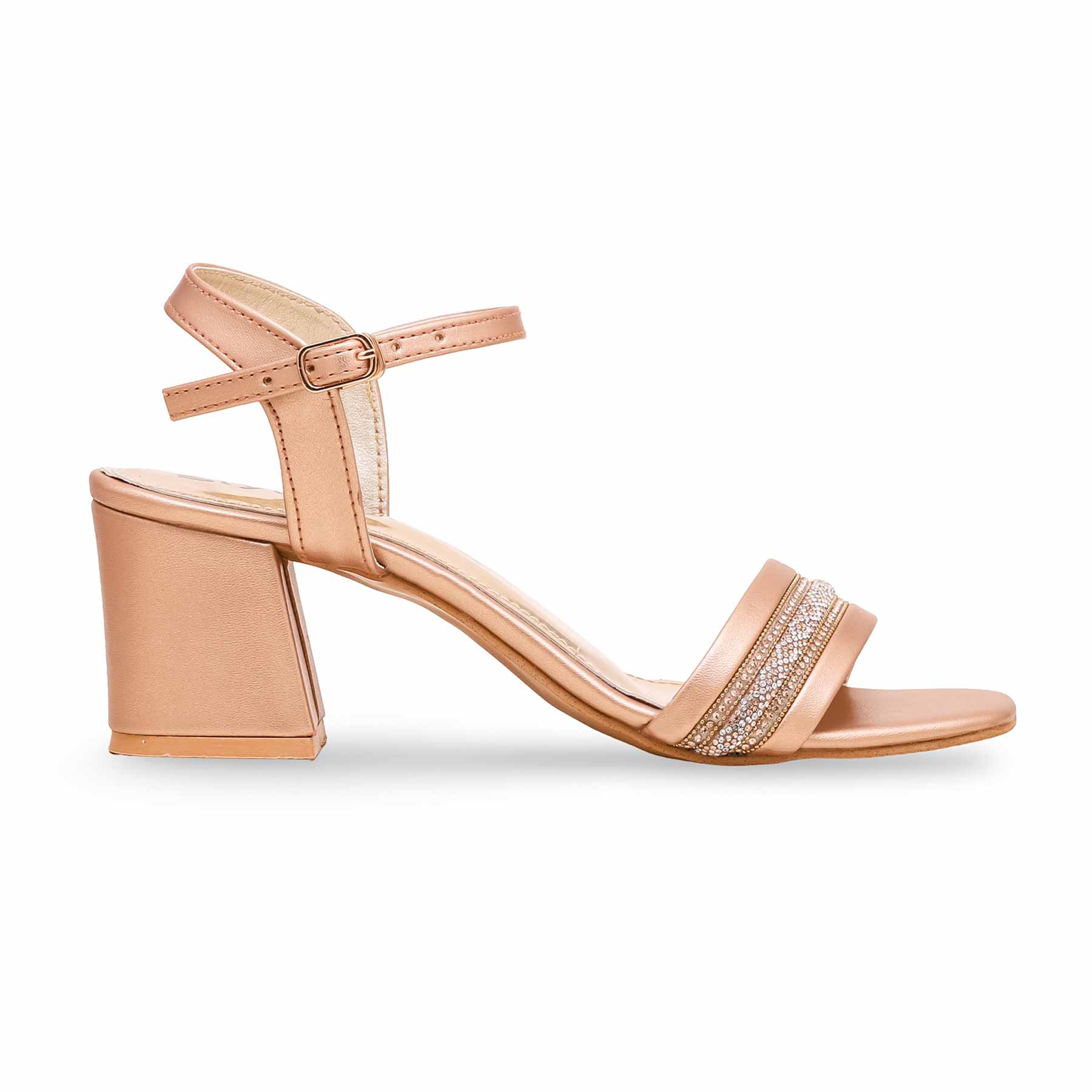 Peach Fancy Sandal FN6048 - Image 2