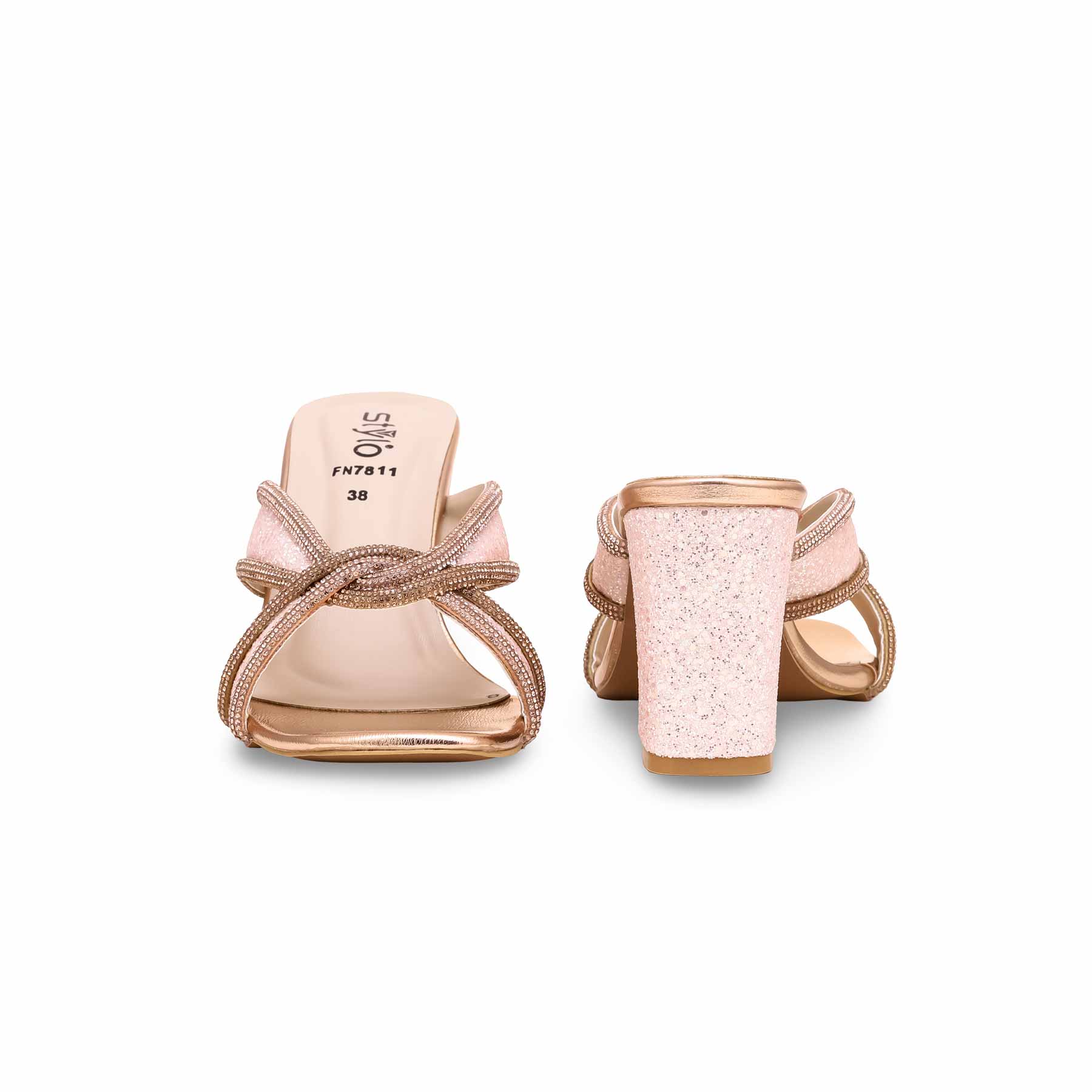 Peach Fancy Slipper FN7811 - Image 4