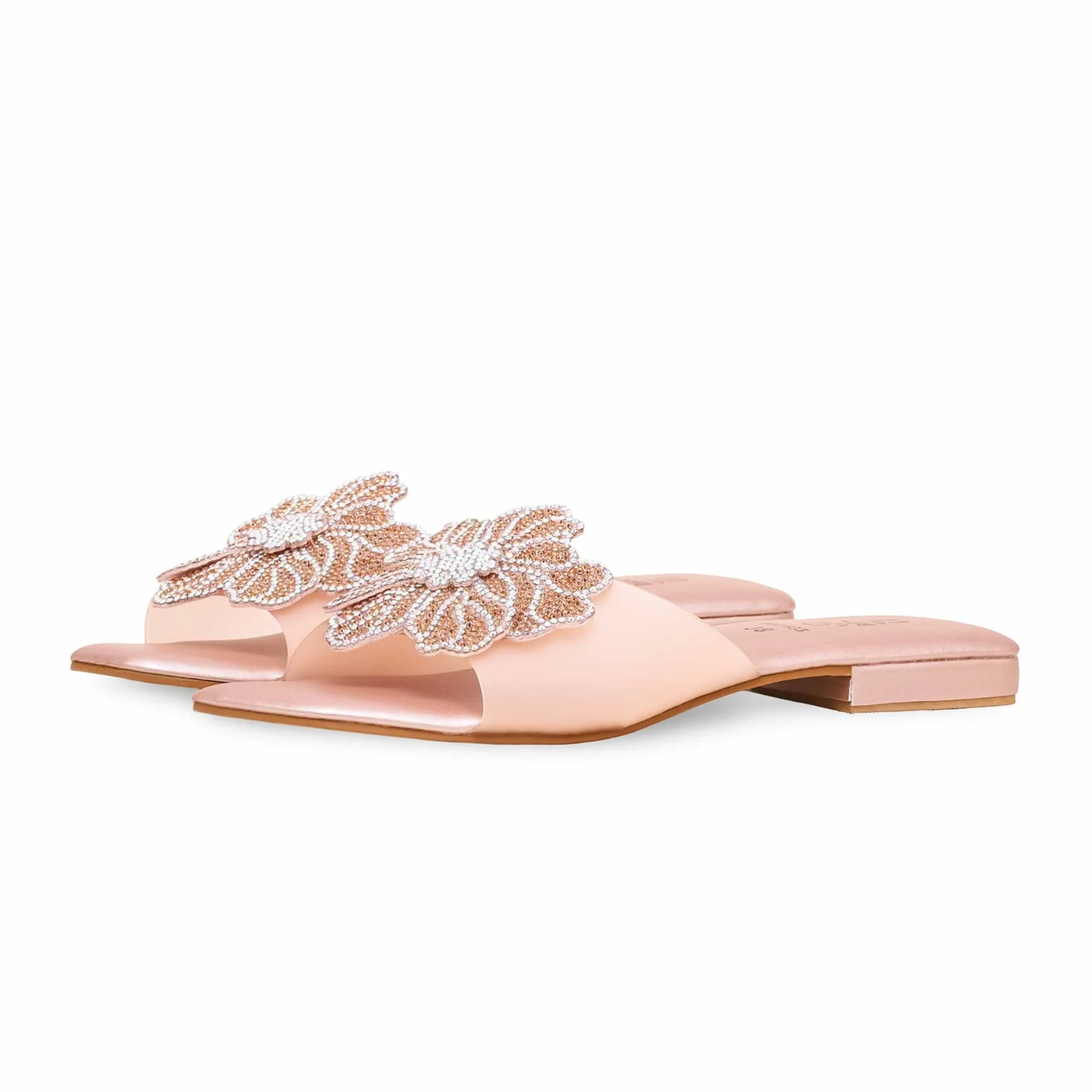 Peach Fancy Slipper FN7833 - Image 3