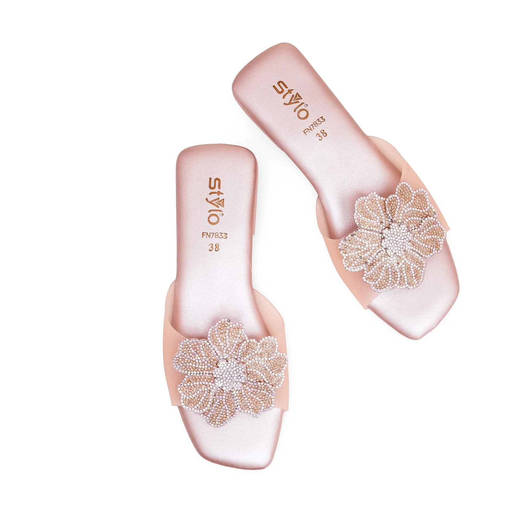 Peach Fancy Slipper FN7833 - Image 5