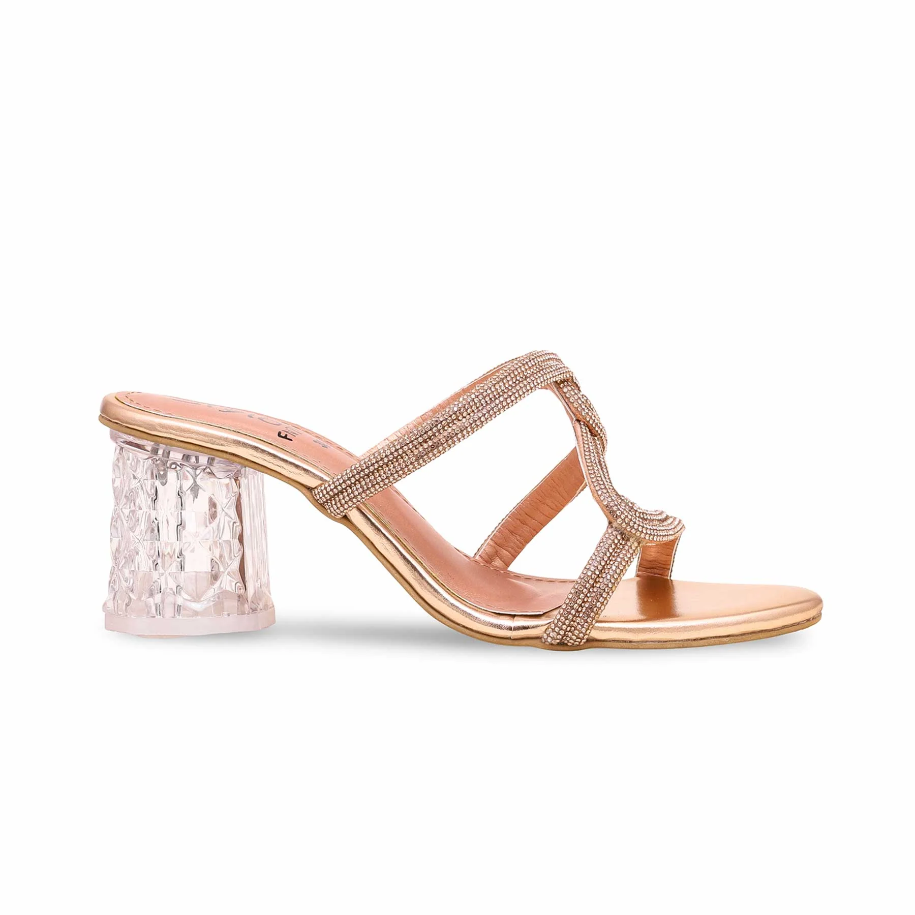 Peach Fancy Slipper FN7867 - Image 2