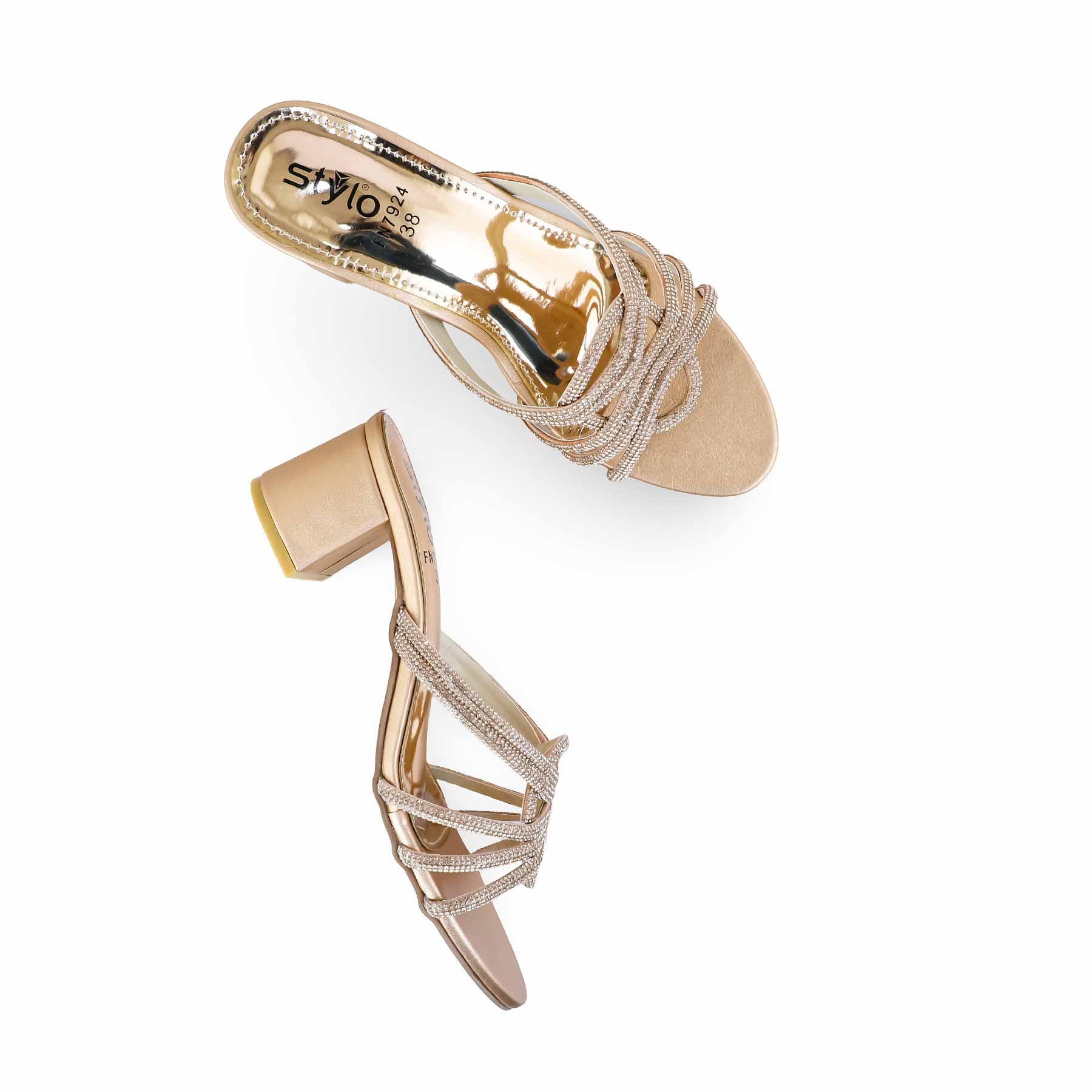 Peach Fancy Slipper FN7924 - Image 5