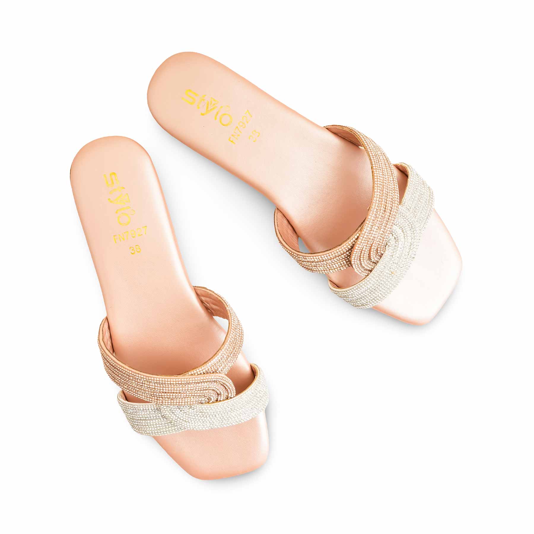 Peach Fancy Slipper FN7927 - Image 5