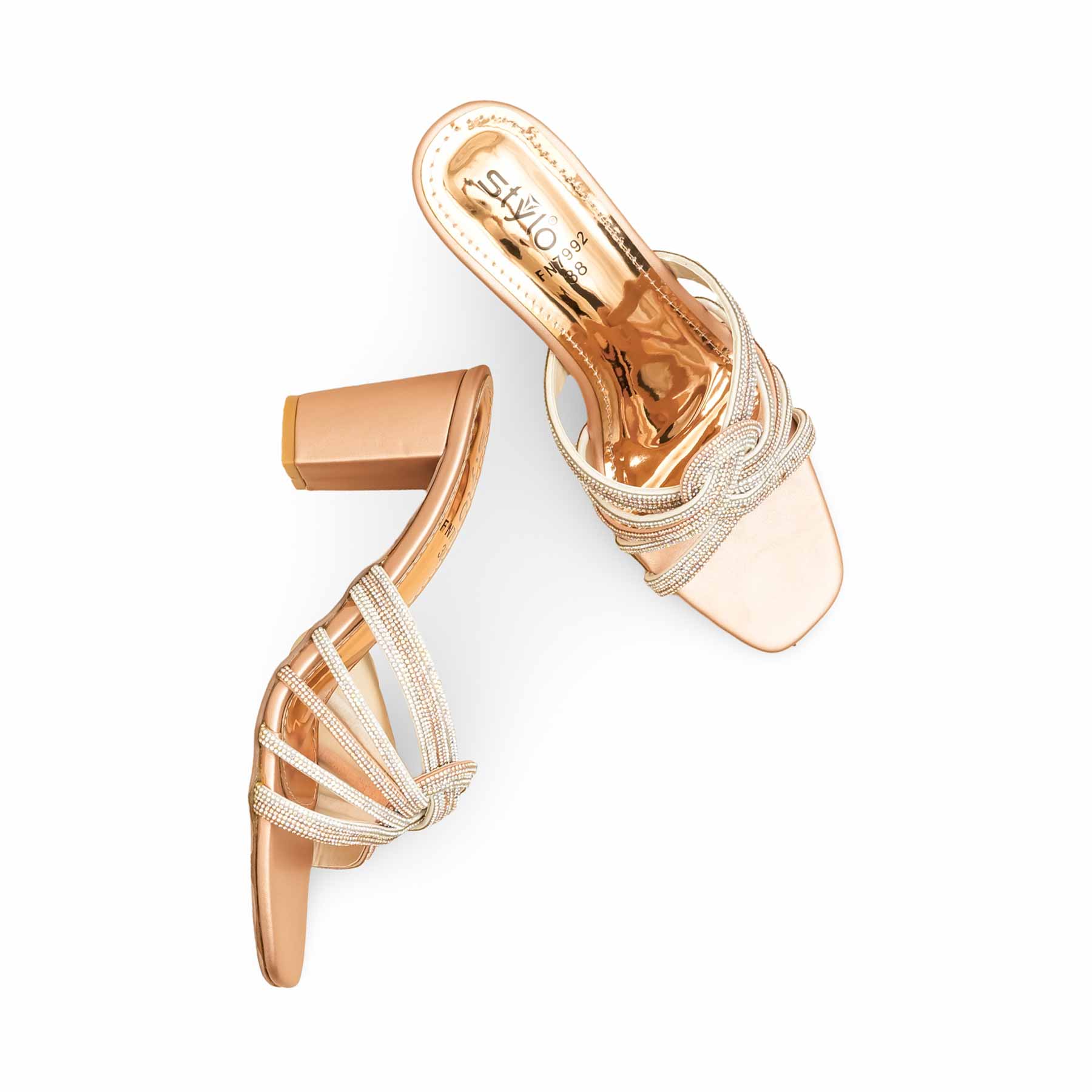 Peach Fancy Slipper FN7992 - Image 5