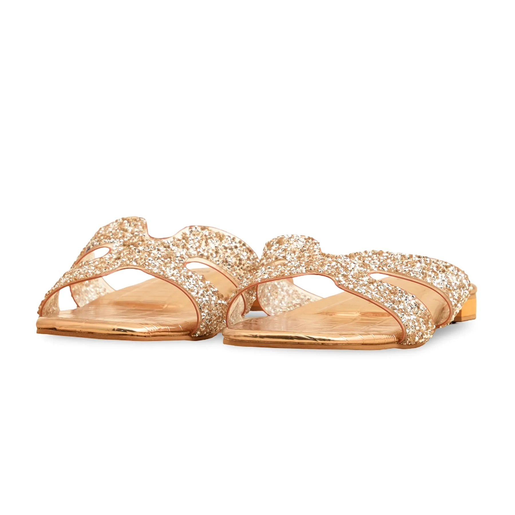 Peach Fancy Slipper FN7995 - Image 3