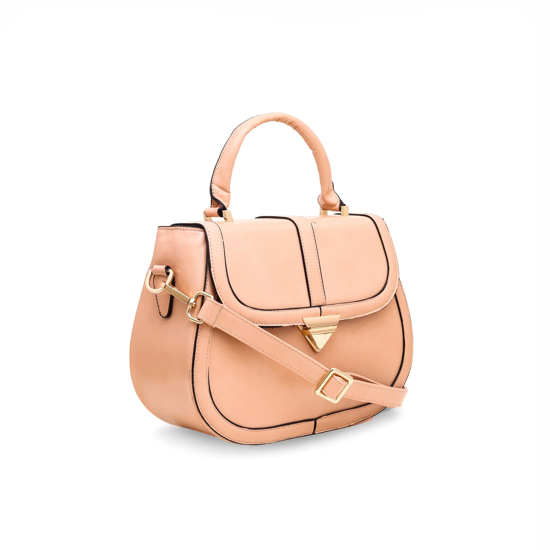 Peach Formal Hand Bag P55577 - Image 2
