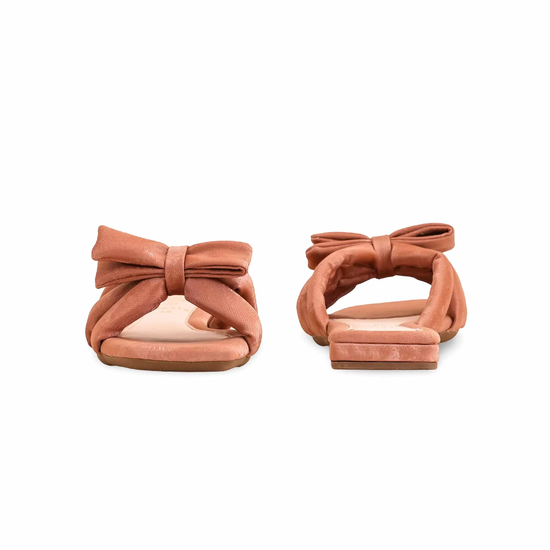Peach Formal Slipper For Women FR8319 - Image 4